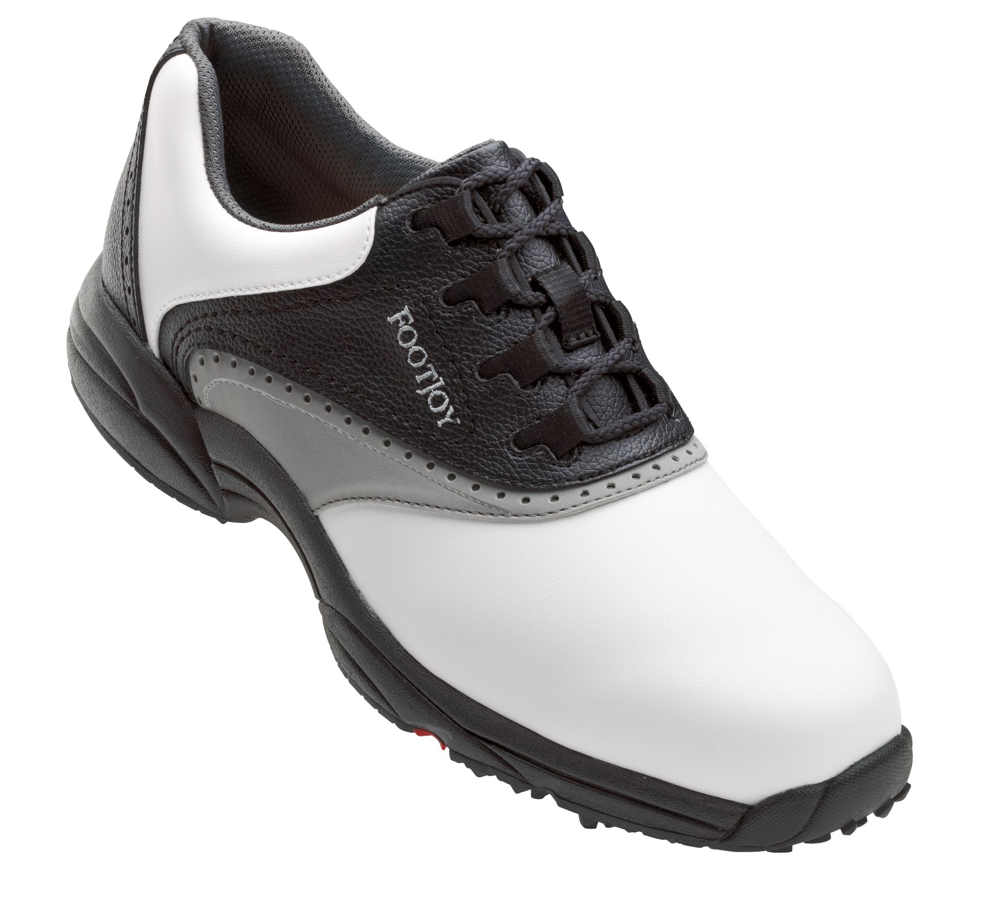FootJoy Men's GreenJoys Golf Shoes - White/Black