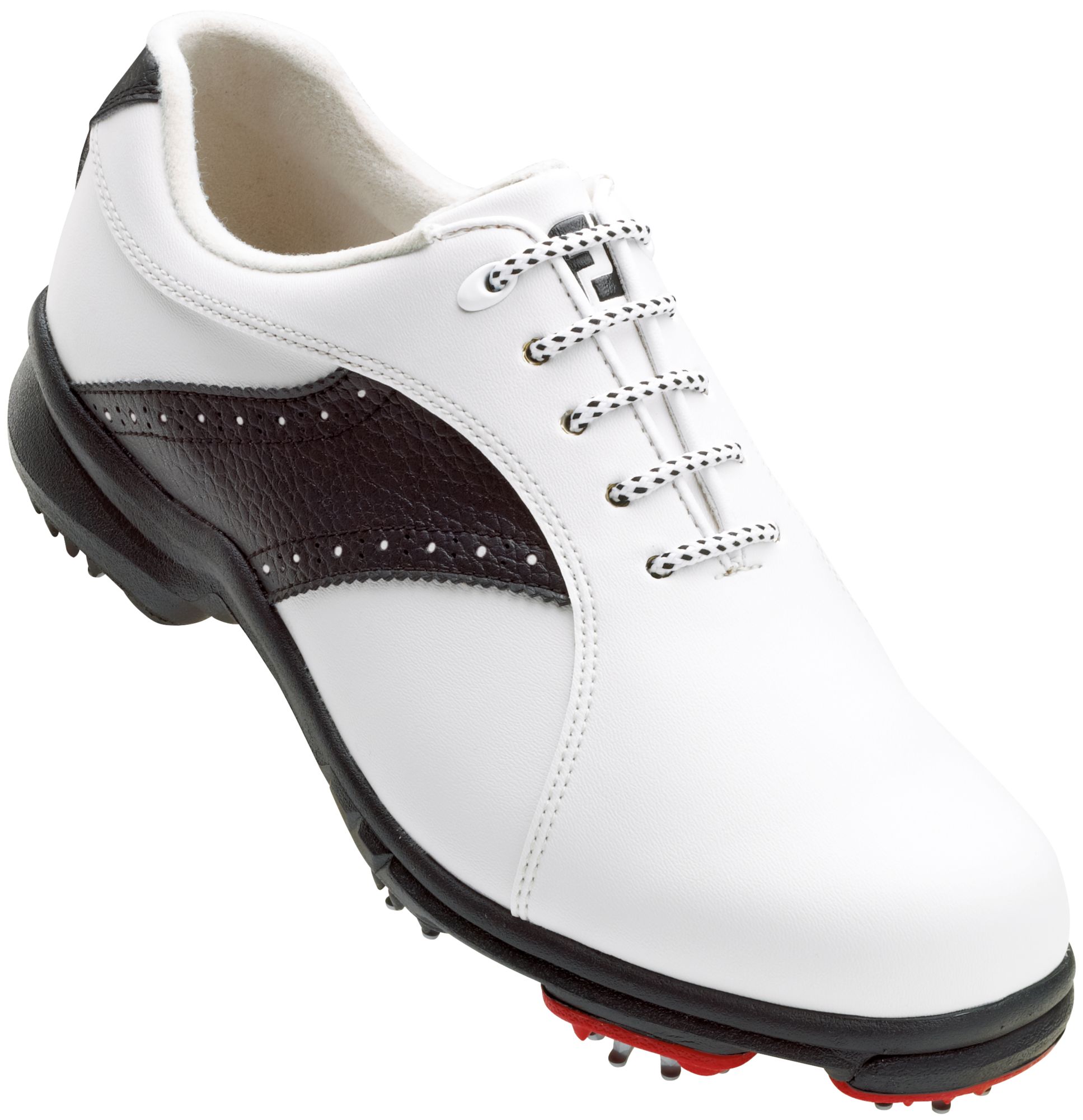 FootJoy Women's GreenJoys Golf Shoes - White/Black