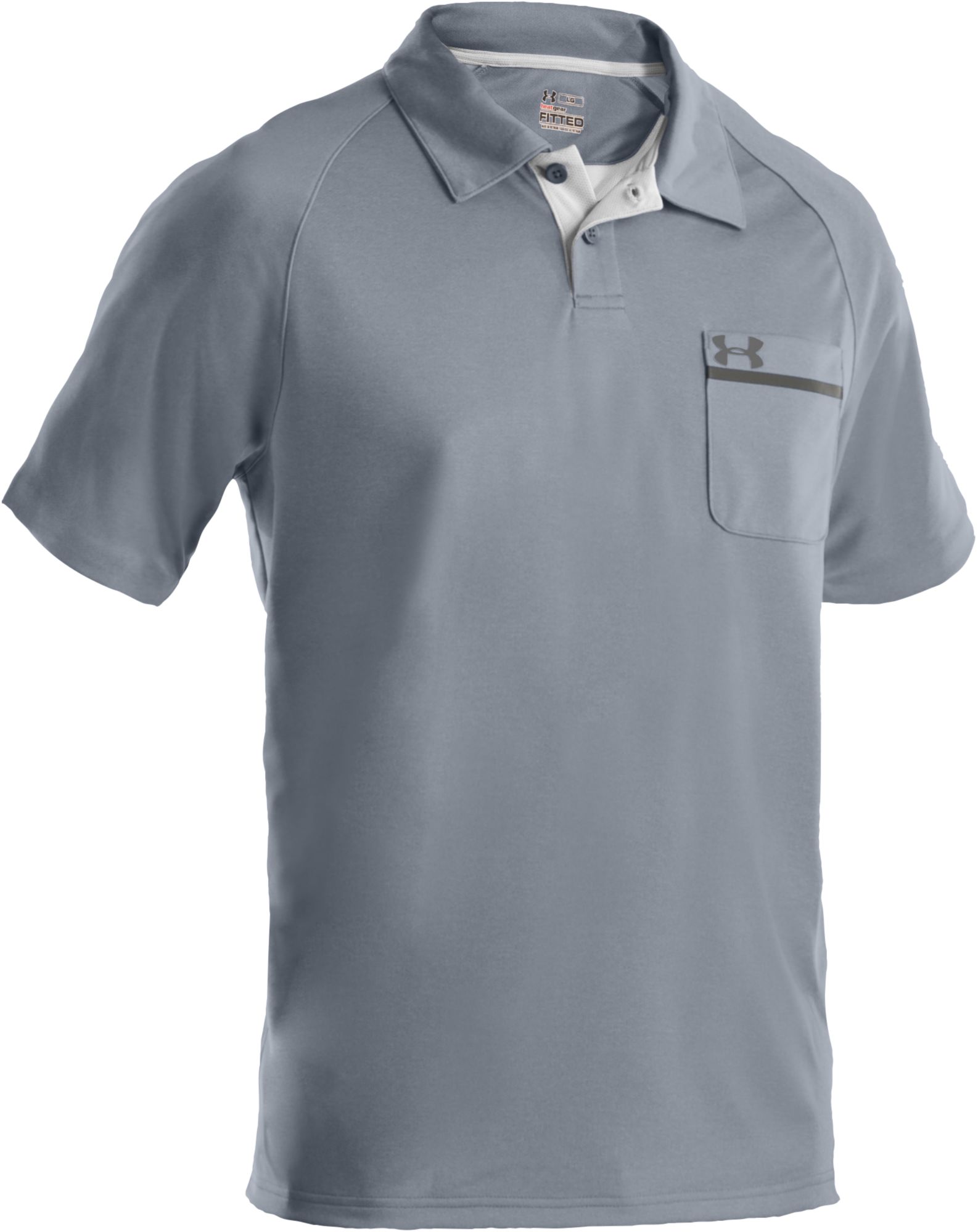 Under Armour Men's Heathered Fitted Polo
