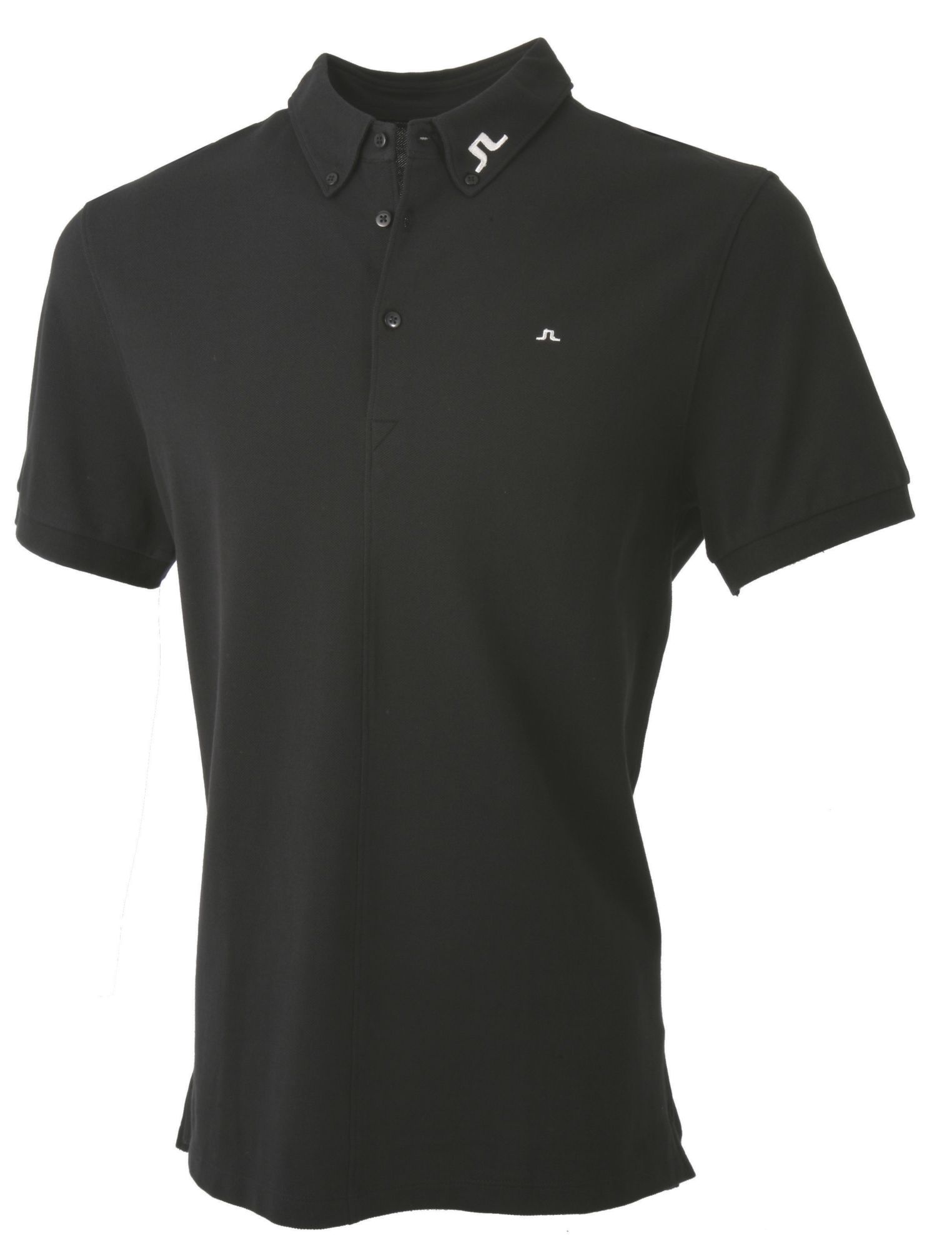 J. Lindeberg Men's Button Down Pique Polo