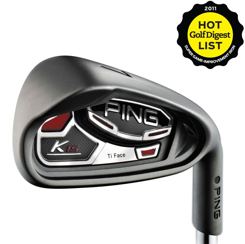 PING Men's K15 Senior Hybrid Irons - (Graphite) 4H,5H,6-9PWSW