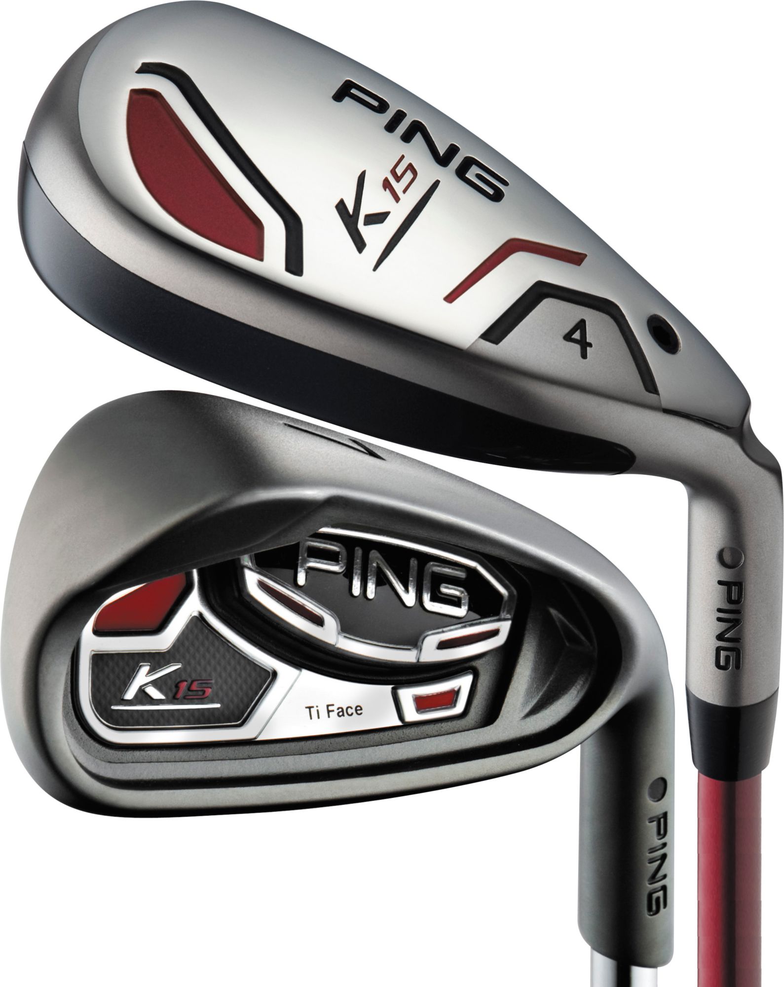 PING Men's K15 Hybrid Irons - (Steel) 3-4H, 5-PW