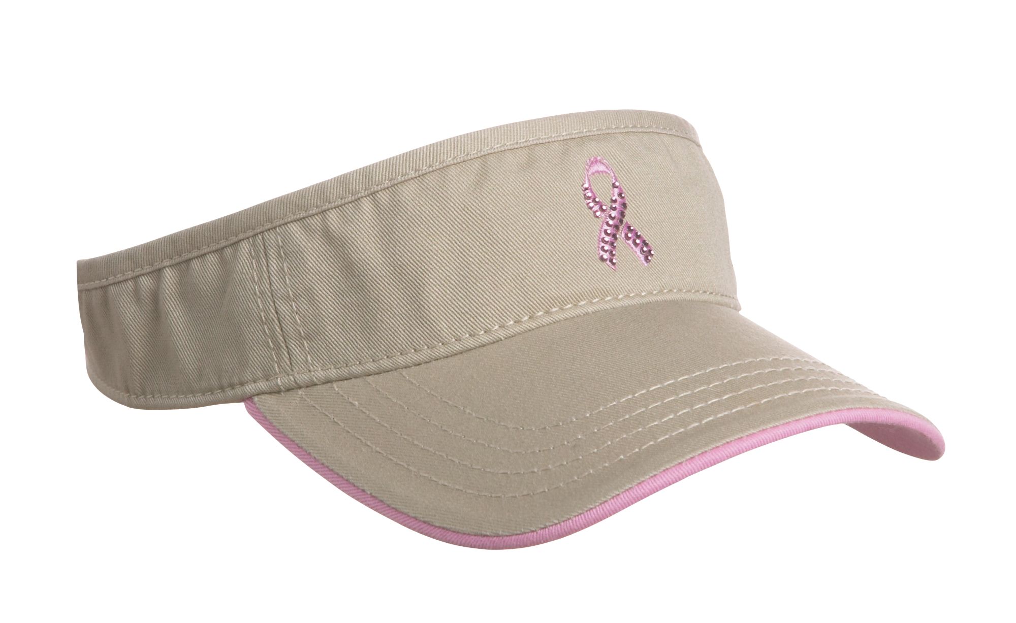 Lady Hagen Women's Pink Ribbon Visor