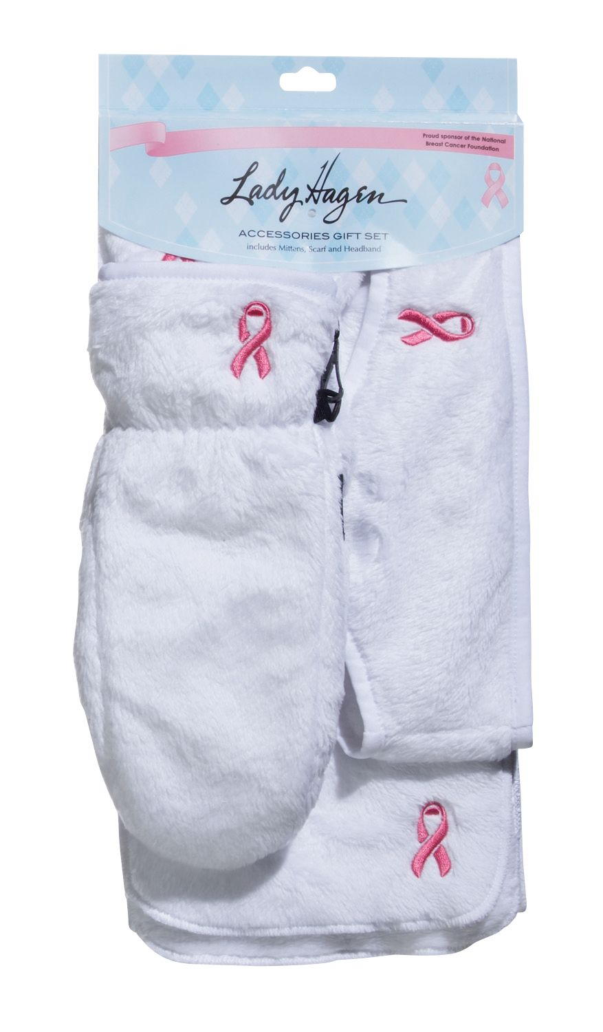 Pink Ribbon Women's Accessories Gift Set