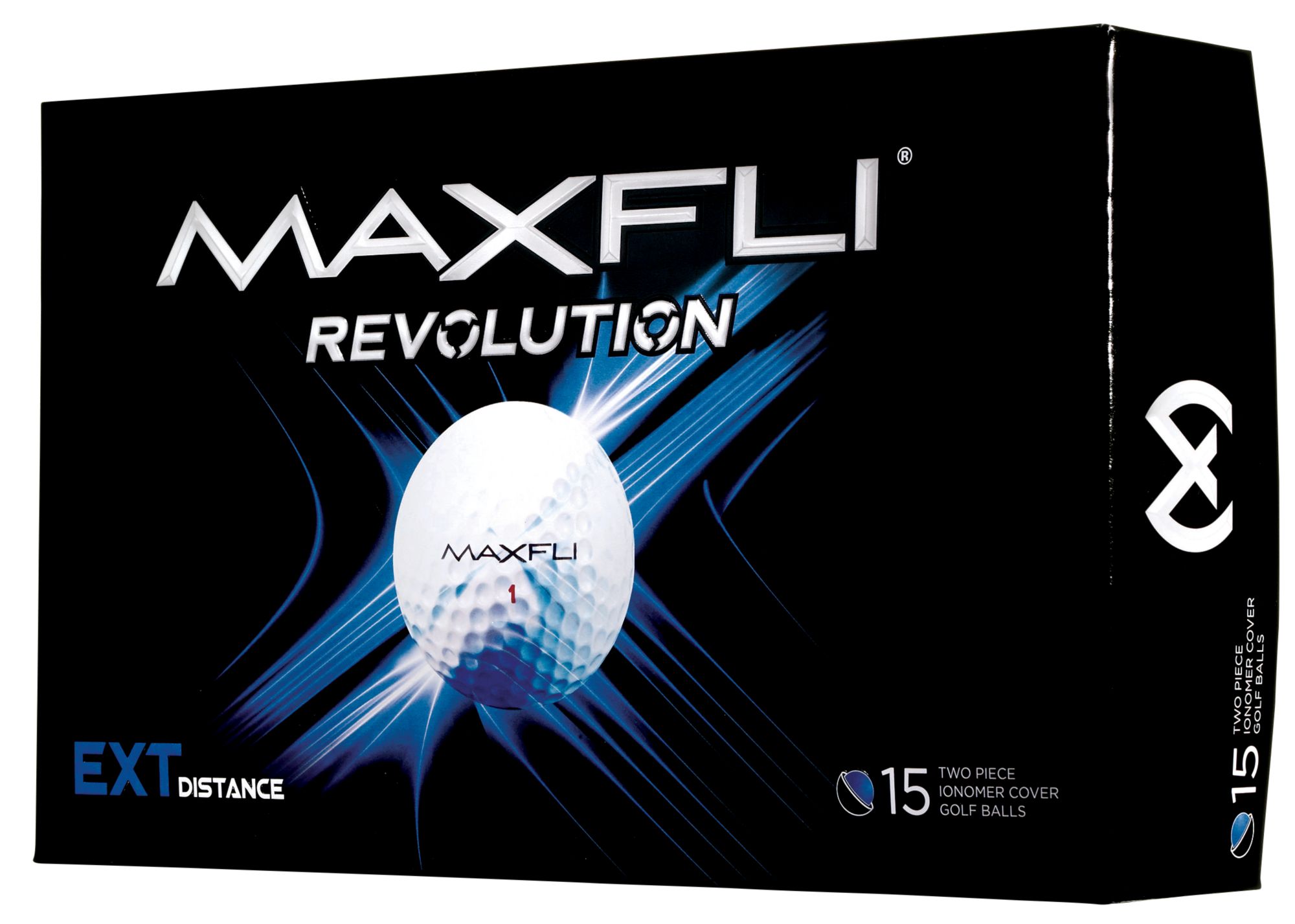 Maxfli Revolution EXT Distance Golf Ball 2010 - 15 Pack