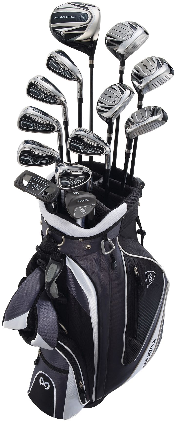 Maxfli Men's Black Max Sr. Package Set