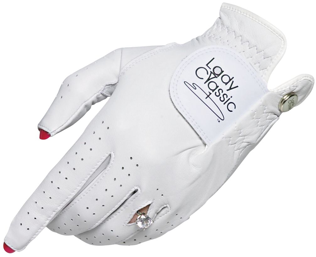 Women's Nail & Ring Cabretta Leather Glove