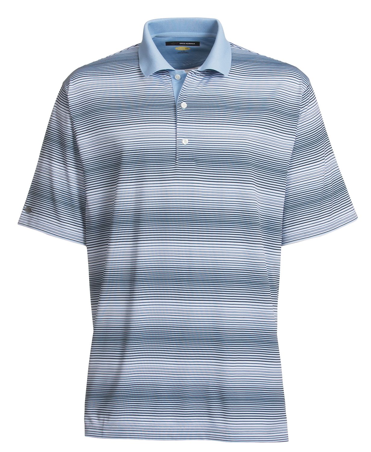 Greg Norman Men's Ombre Stripe Polo