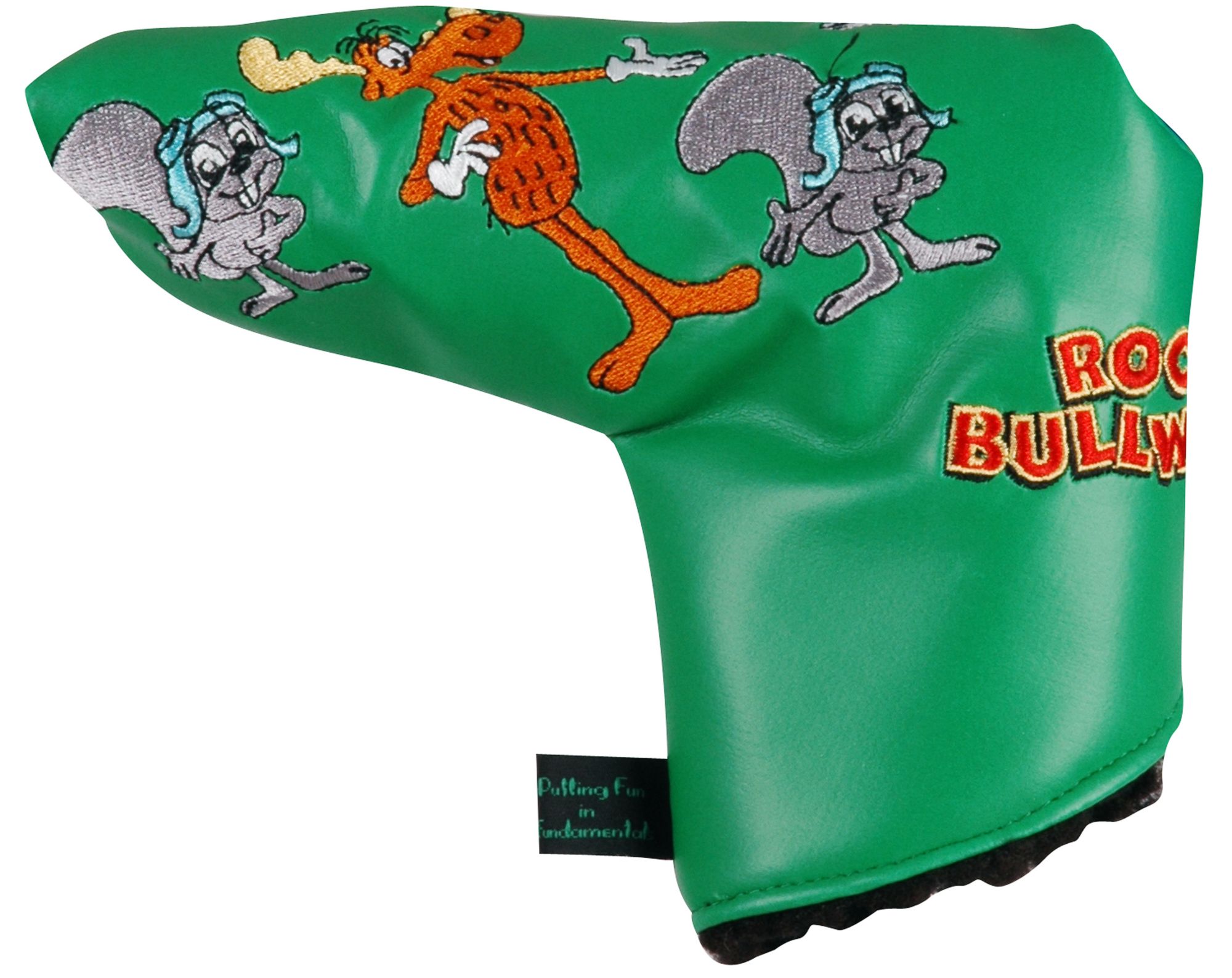Winning Edge Rocky and Bullwinkle Putter Novelty Cover