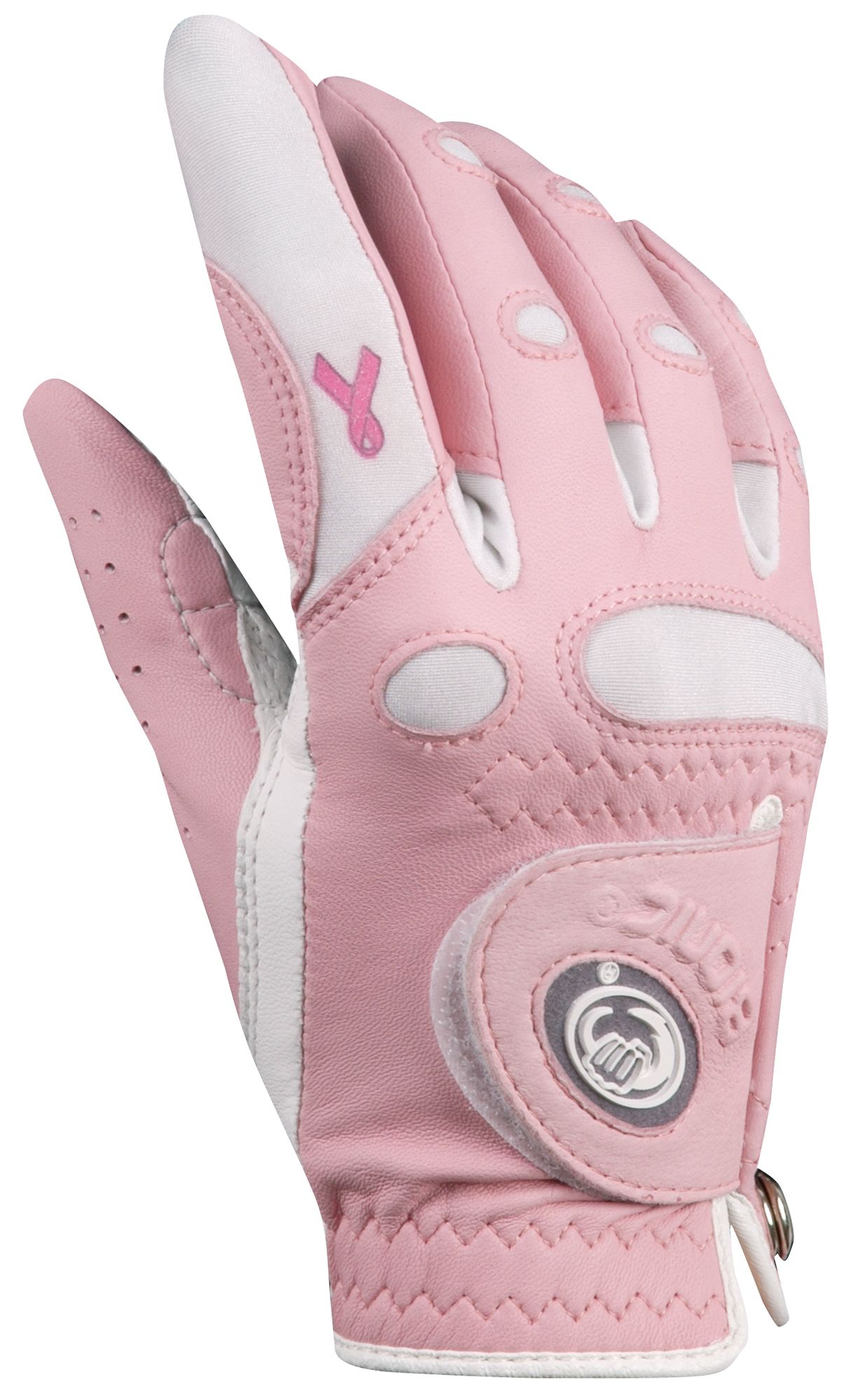 Bionic Women's Right Hand Golf Glove (Pink Ribbon)