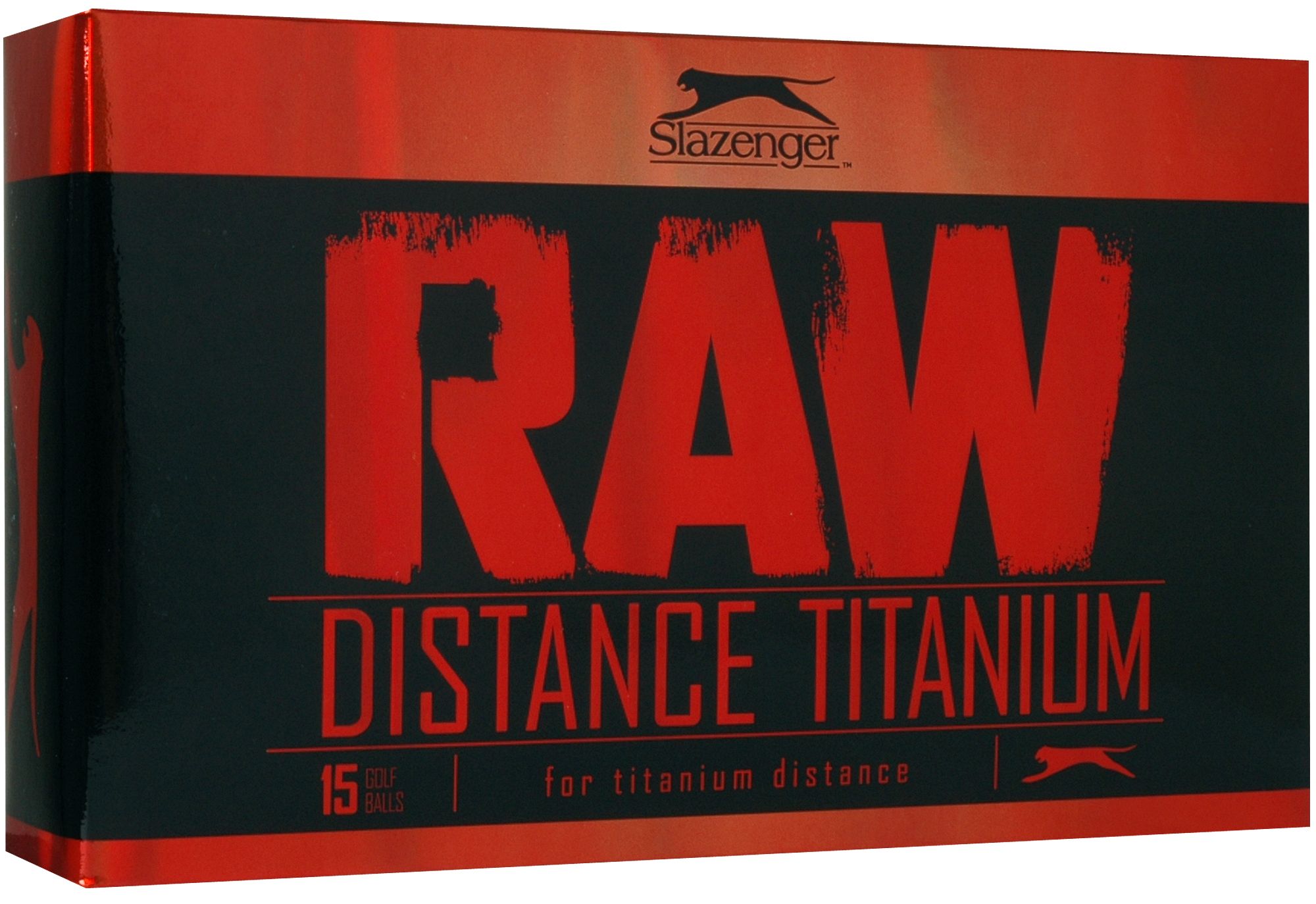 Slazenger RAW Distance Titanium 15 Ball Pack