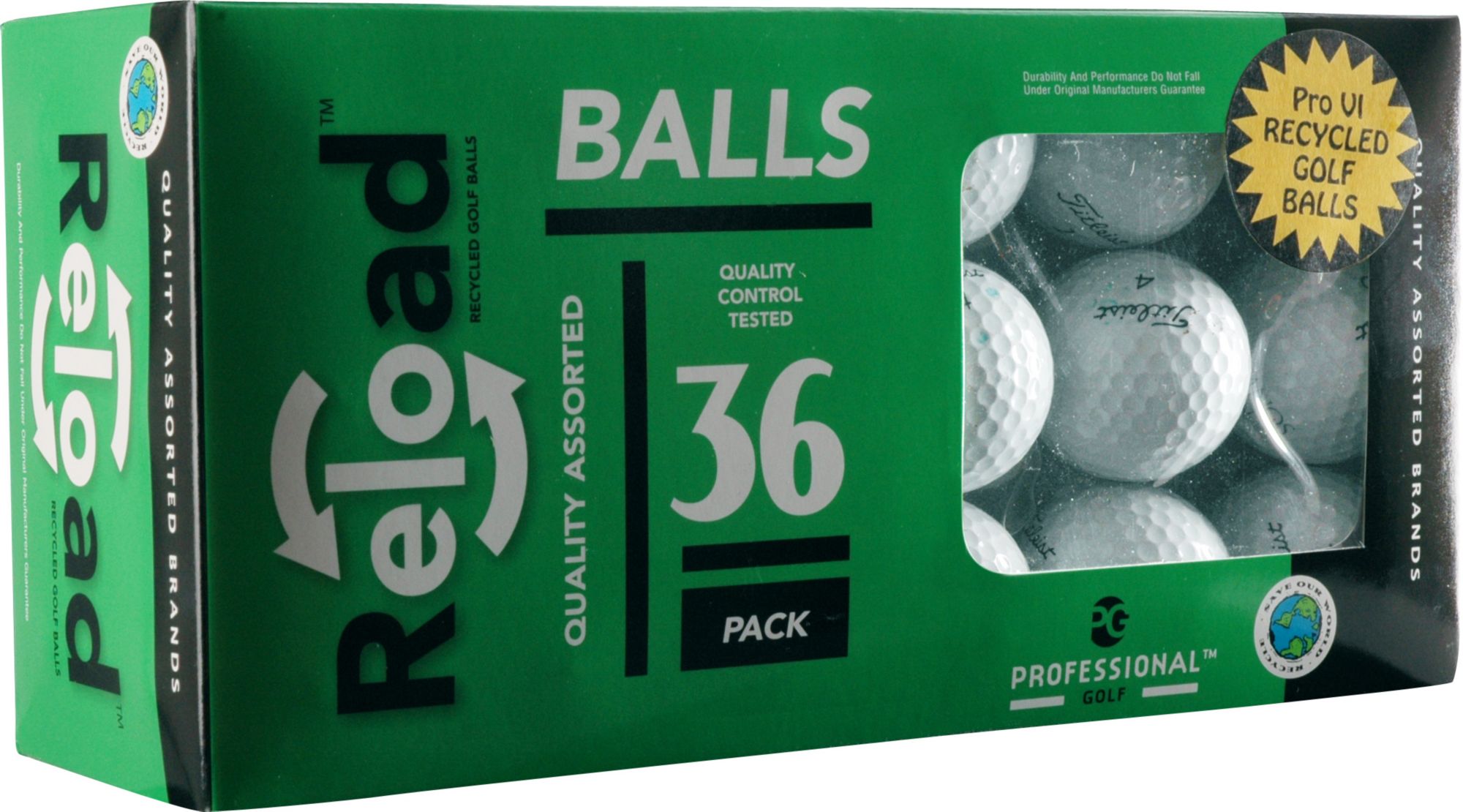 Recycled Pro-V1 36 Pack Golf Balls