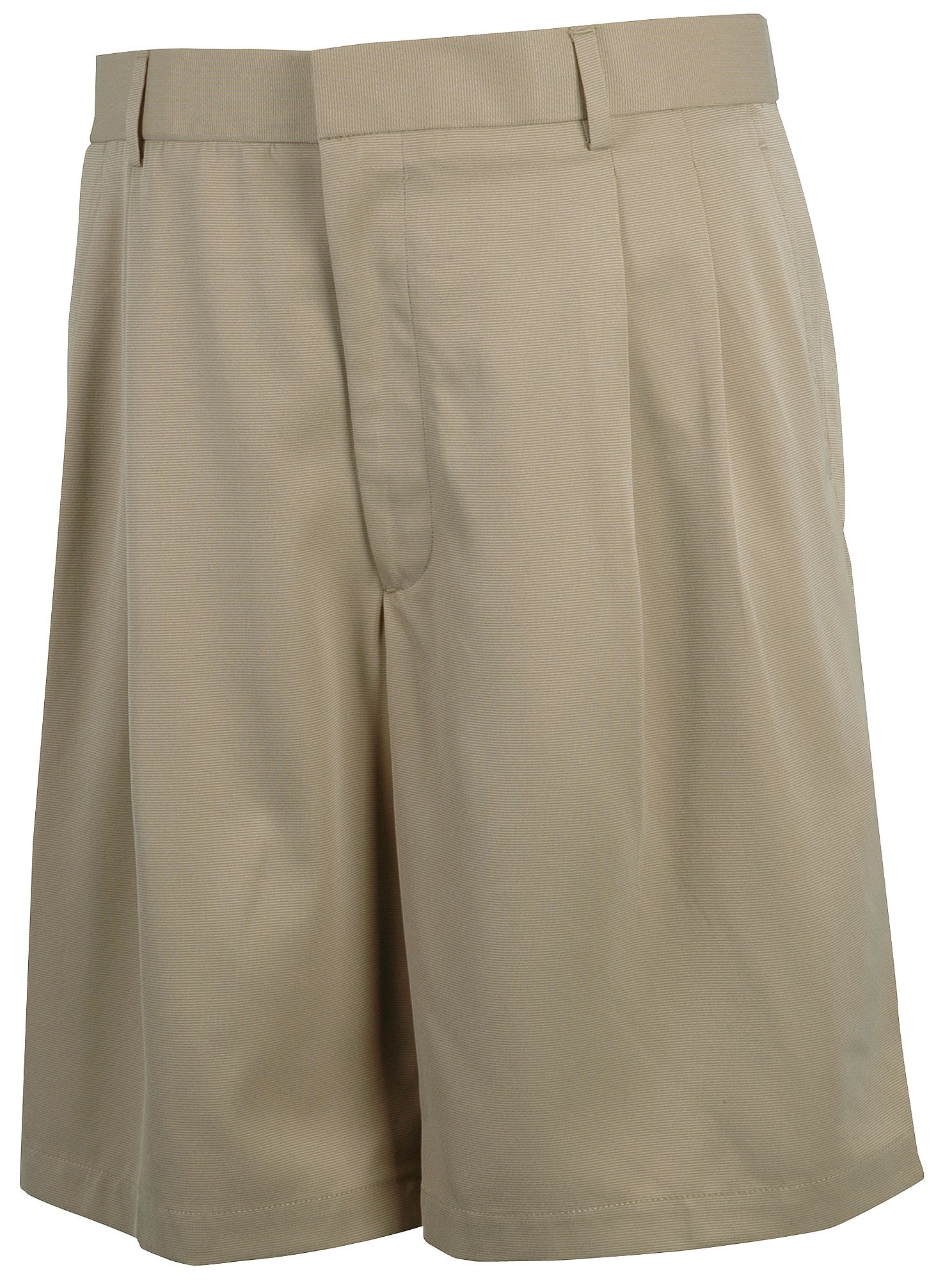 Greg Norman Men's Microfiber Textured Pleated Short