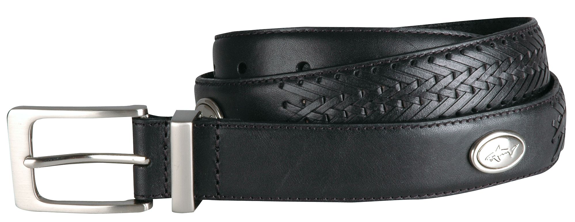 Greg Norman Men's Braided Concha Belt