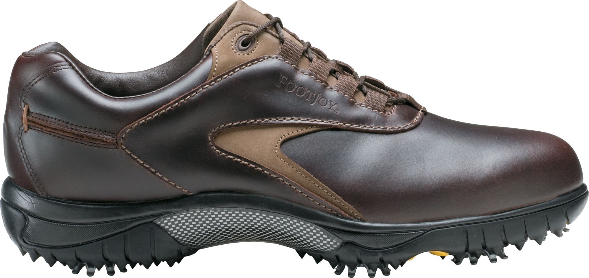 FootJoy Men's Contour Brown/Tan Shoes (Disc Style 54296)