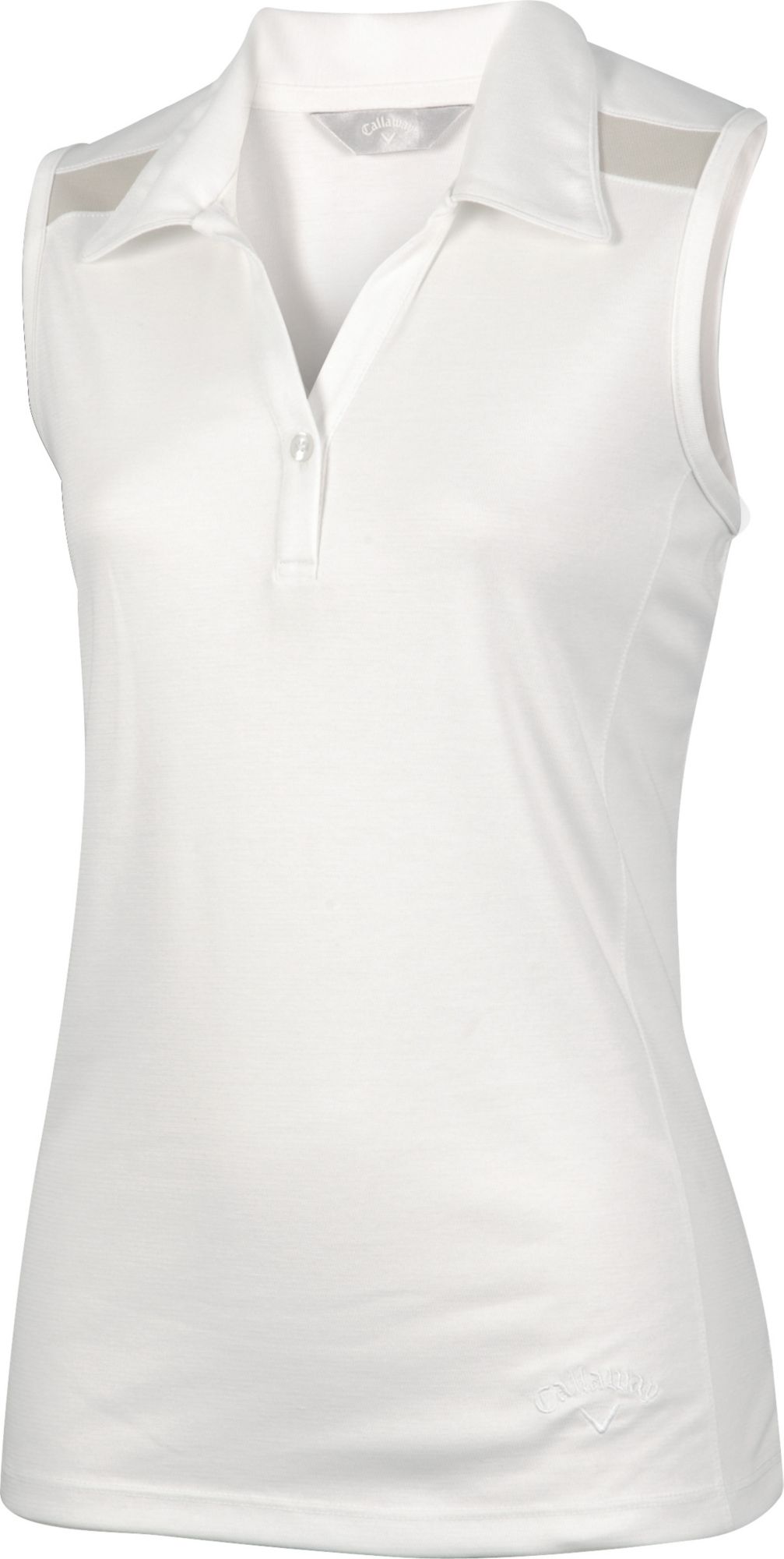 Callaway Golf Women's Solid Sleeveless Polo
