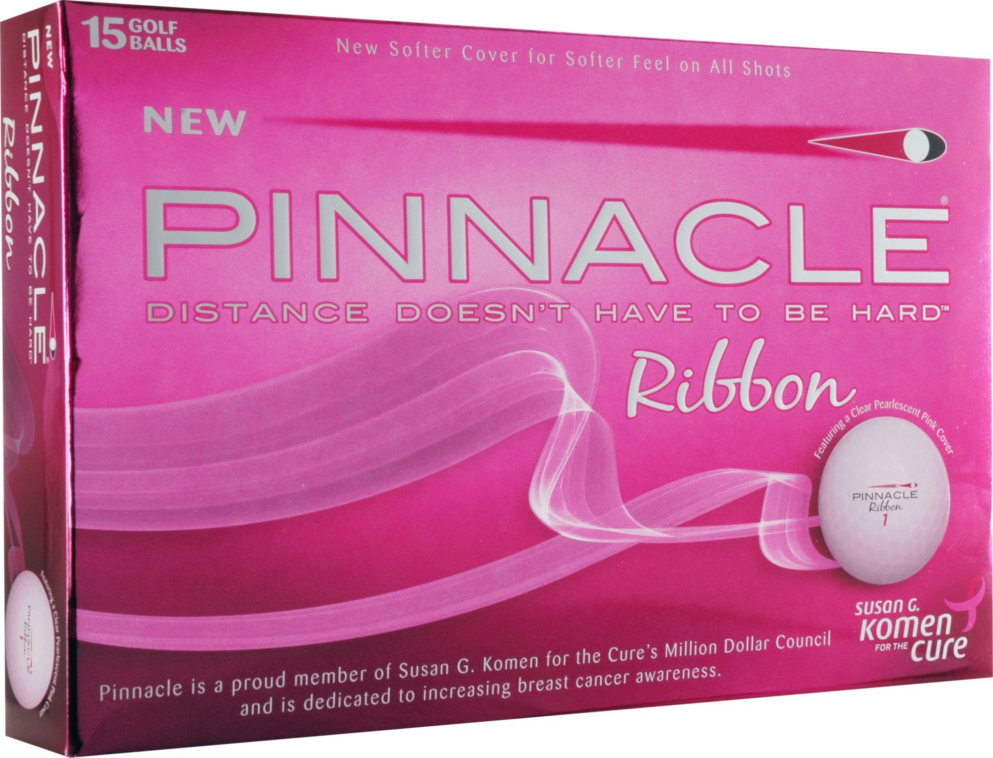 Pinnacle Ribbon 15 Pack Golf Balls