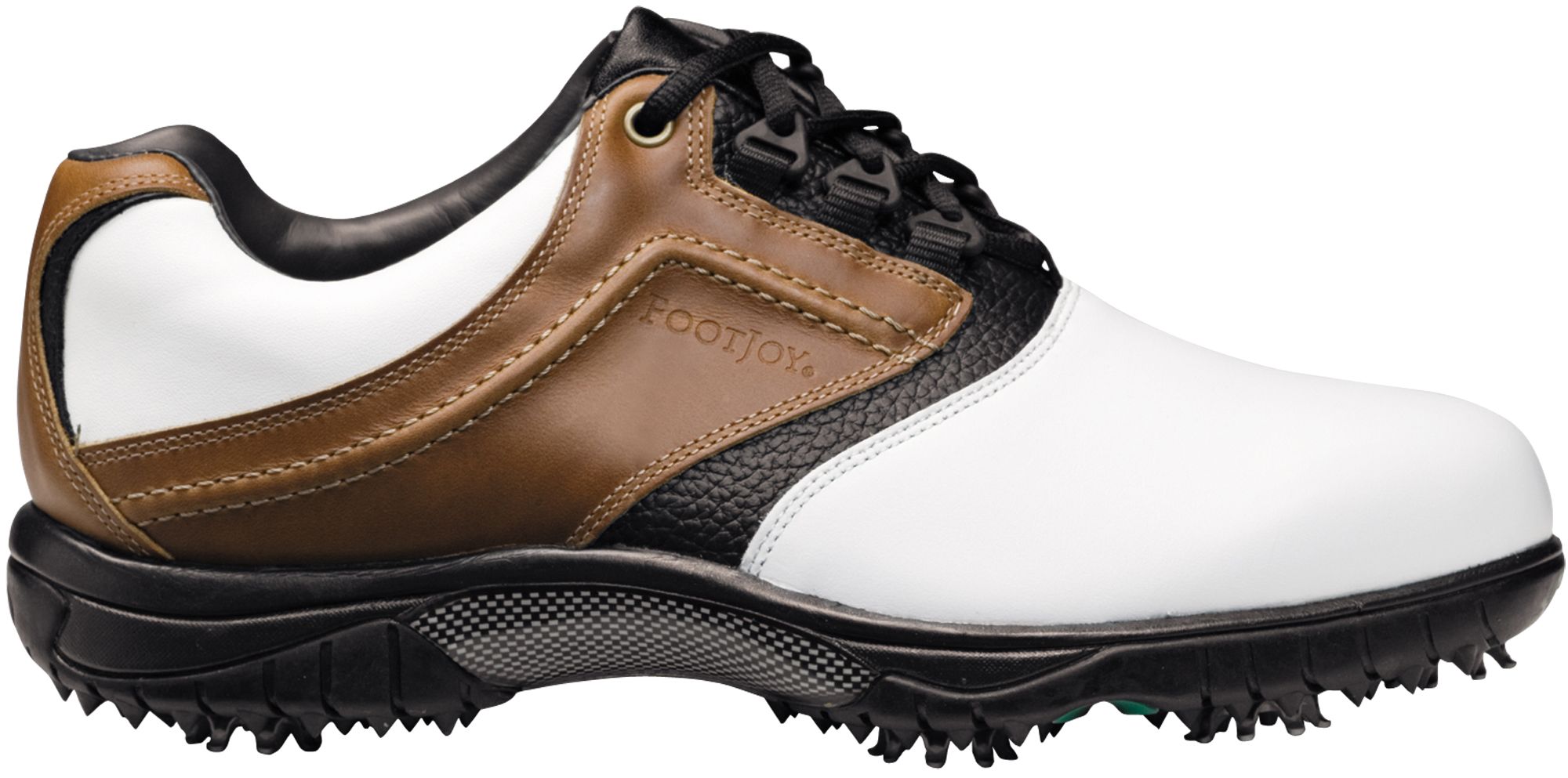 FootJoy Men's Contour Antique/White Golf Shoe (Disc Style 54108)