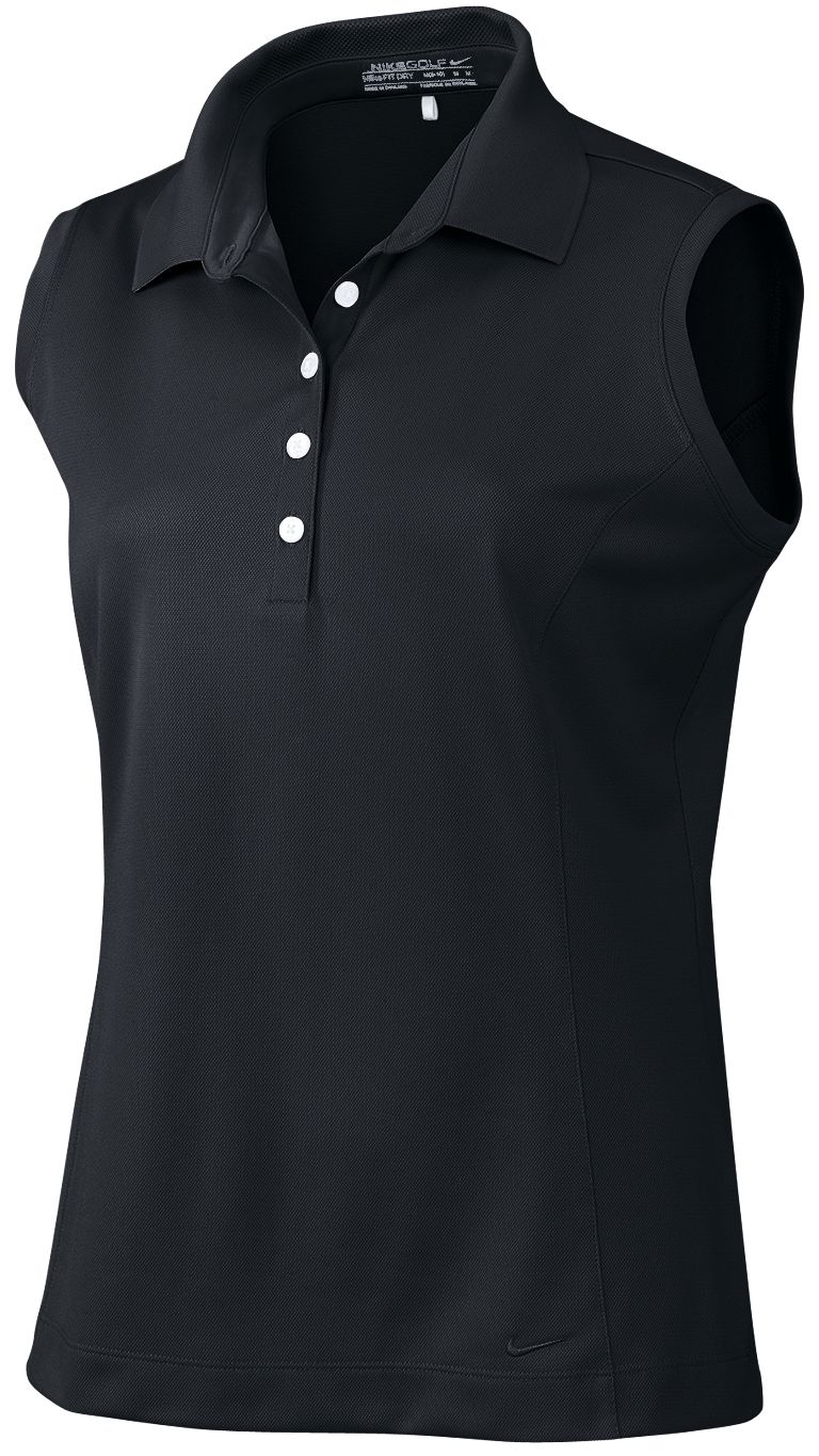 Nike Women's Tech Pique Sleeveless Polo