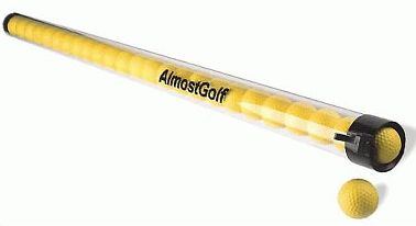 Almost Golf Practice Balls 2-Dozen With Practice Stick