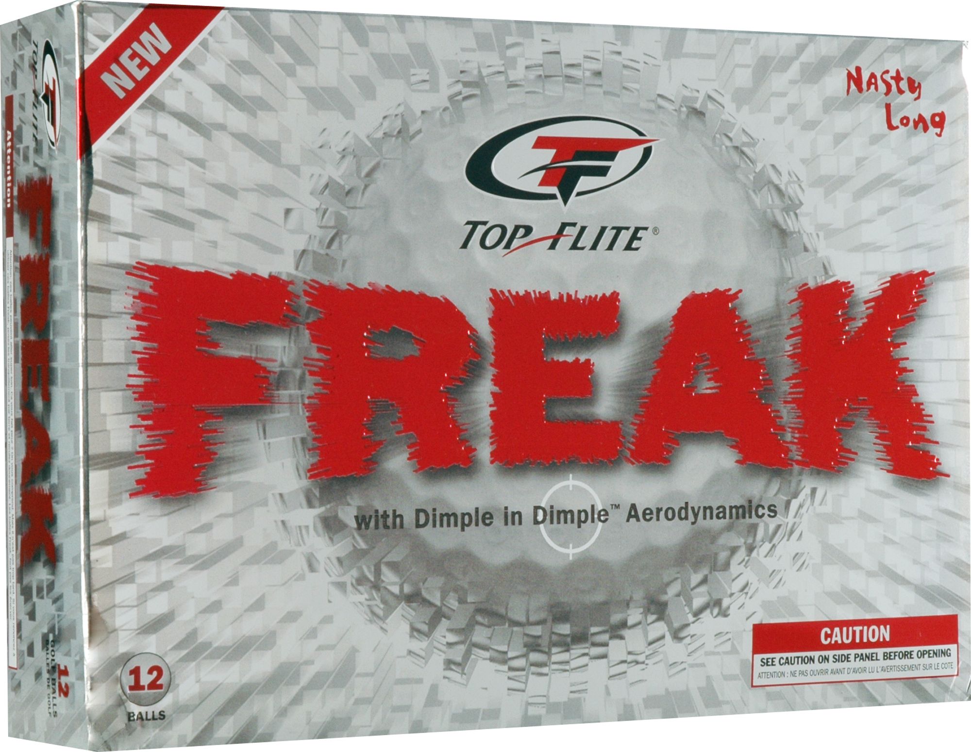 Top Flite Freak 12 Pack Golf Balls