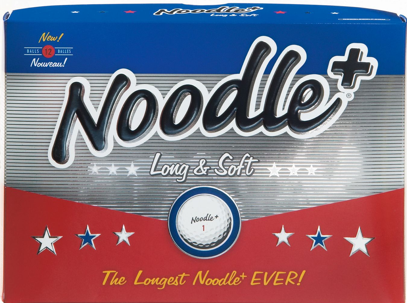 Noodle+ Long and Soft Golf Balls  2010- 12 Pack