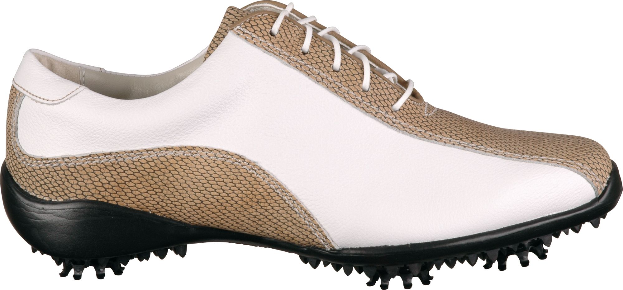 FootJoy Women's LoPro Shoe - Taupe Snake/White