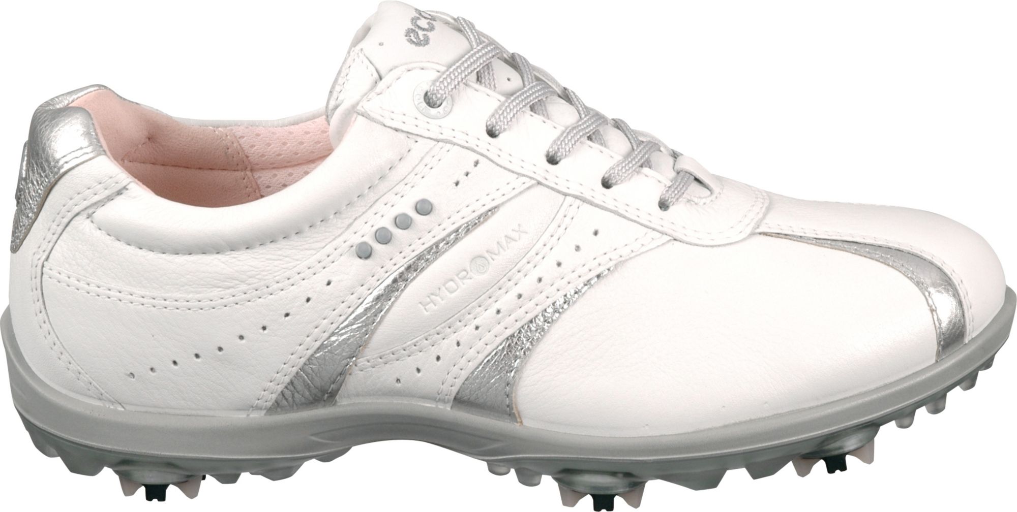 ECCO Women's Casual Cool Hydromax White/Silver Shoe