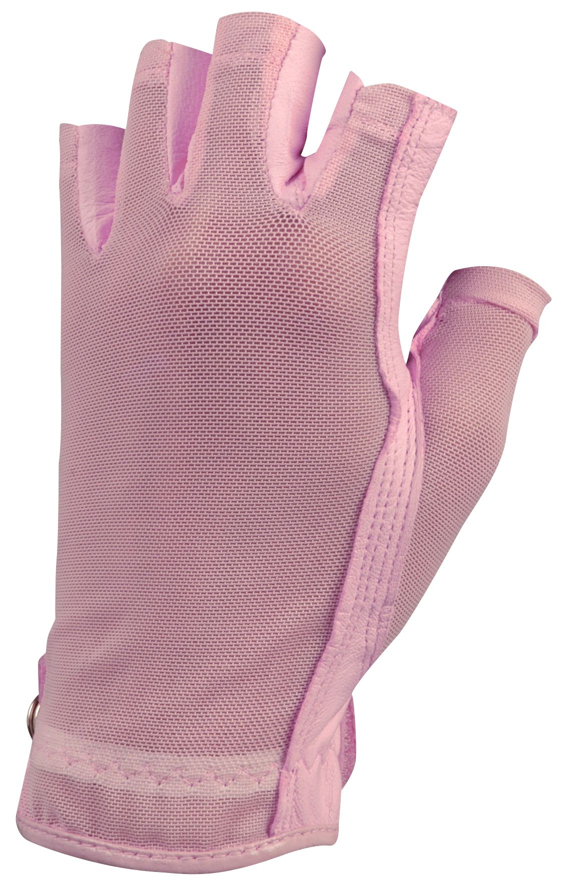 Lady Classic Pink Ribbon Solar Half Glove