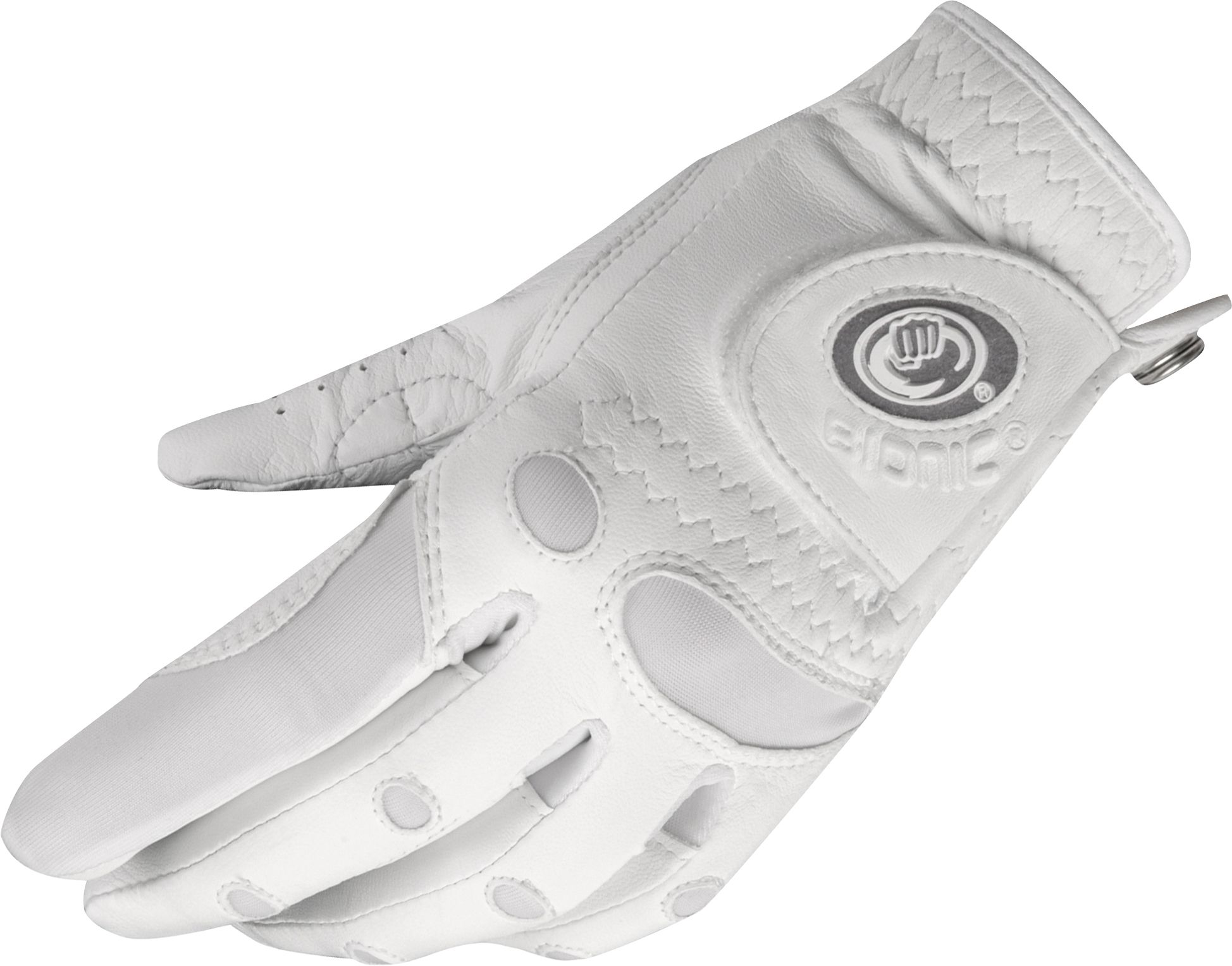 Bionic Women's Left Hand Golf Glove (White)