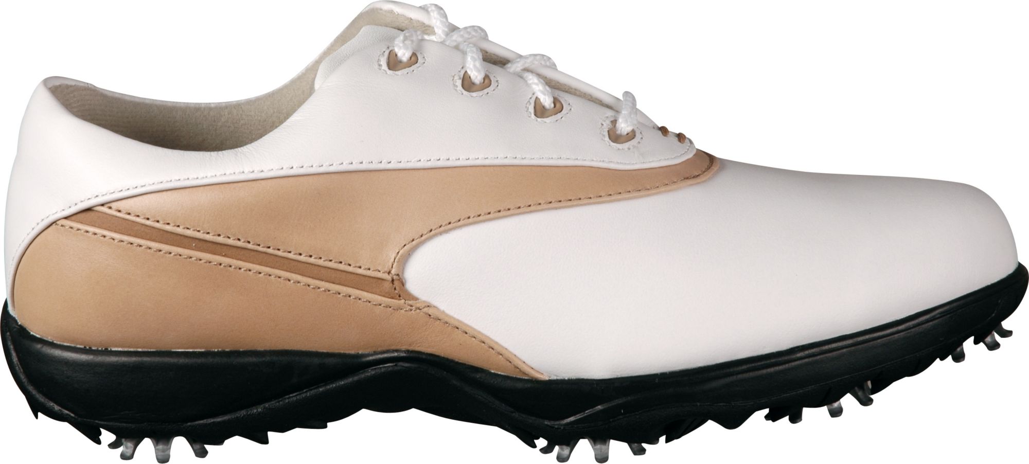 FootJoy Women's eComfort White/Taupe Shoe