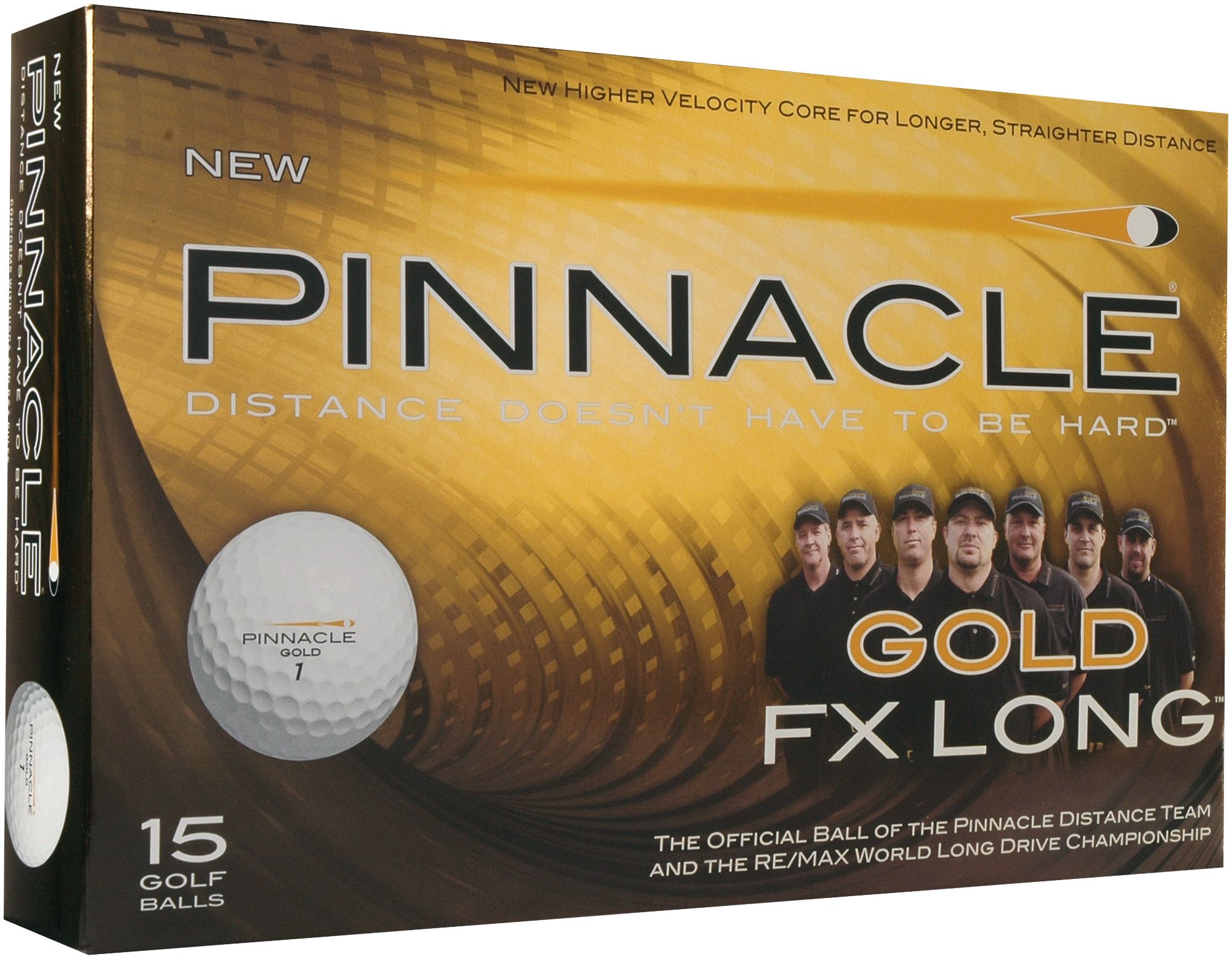 Pinnacle Gold FX Long 15 Pack Golf Balls