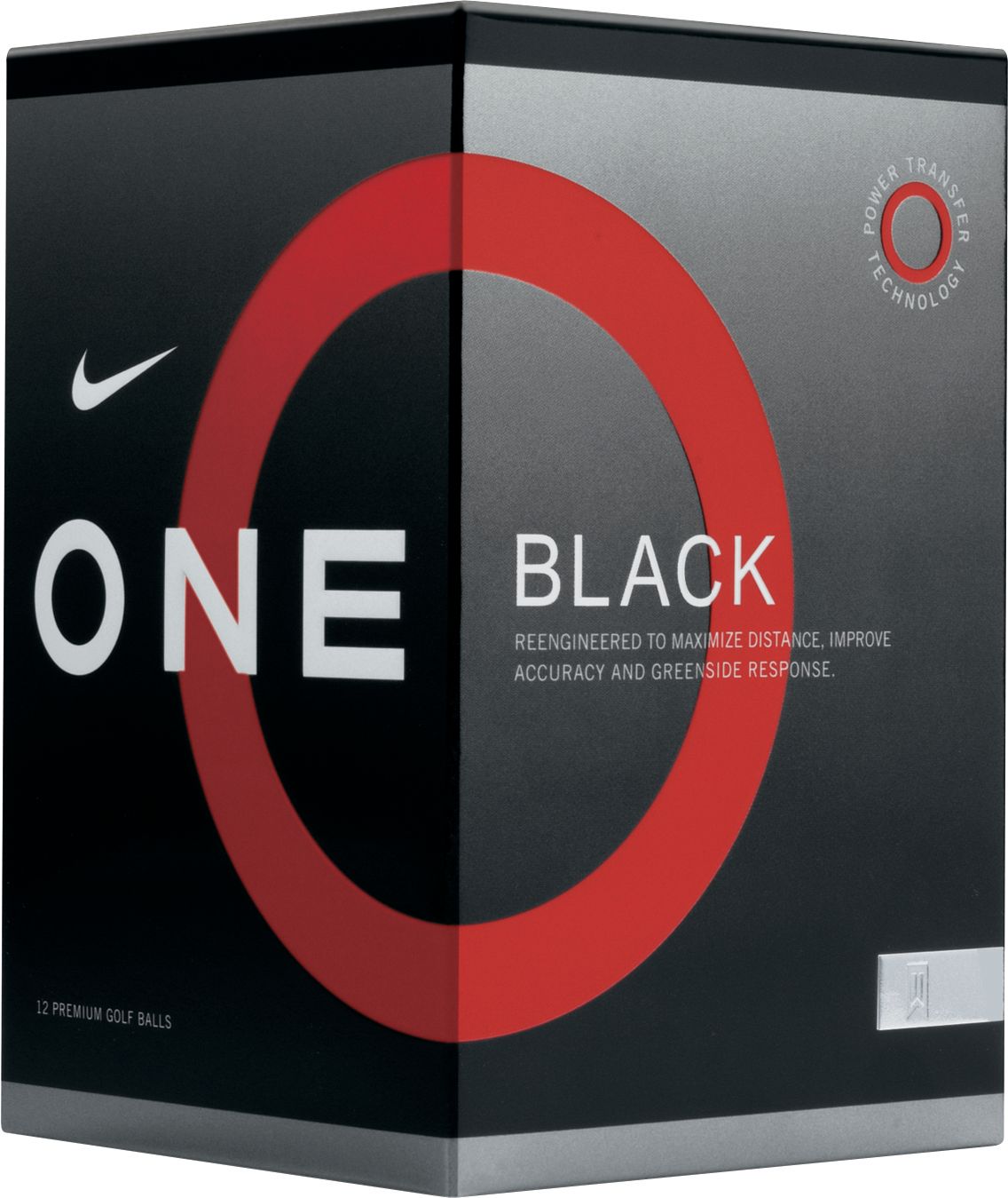 Nike Golf One Black 12 Pack Golf Balls-2008