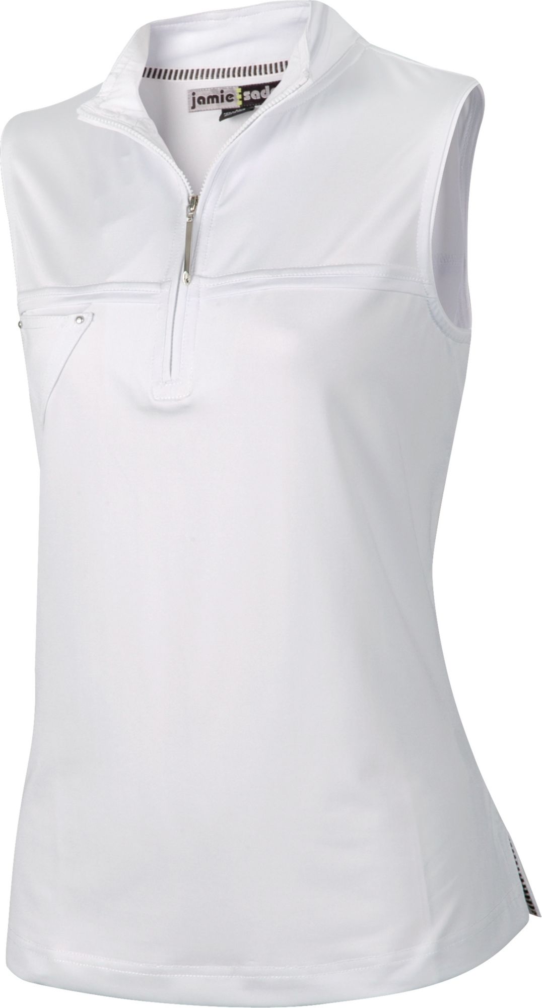 Jamie Sadock Women's Solid Sleeveless Polo
