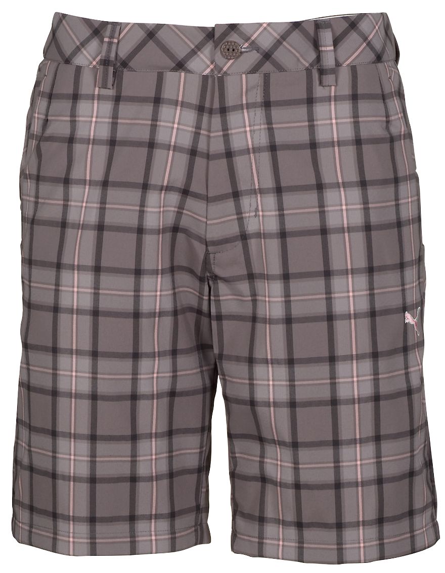 Puma Men's Plaid Bermuda Short