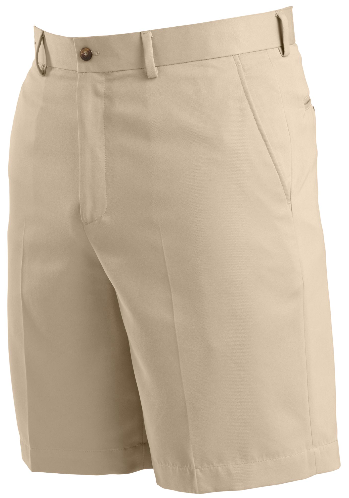 Greg Norman Men's Flat Front Microfiber Short