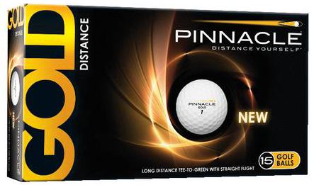 Pinnacle Gold Distance Golf Balls