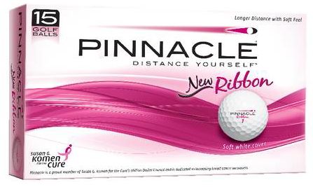 Pinnacle Ribbon White Golf Balls
