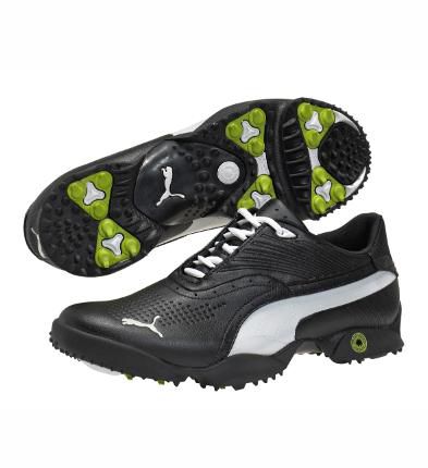 Puma Men's Scramble Golf Shoe - Black/Green