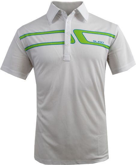 Sligo Men's Scriver Chest Print Polo