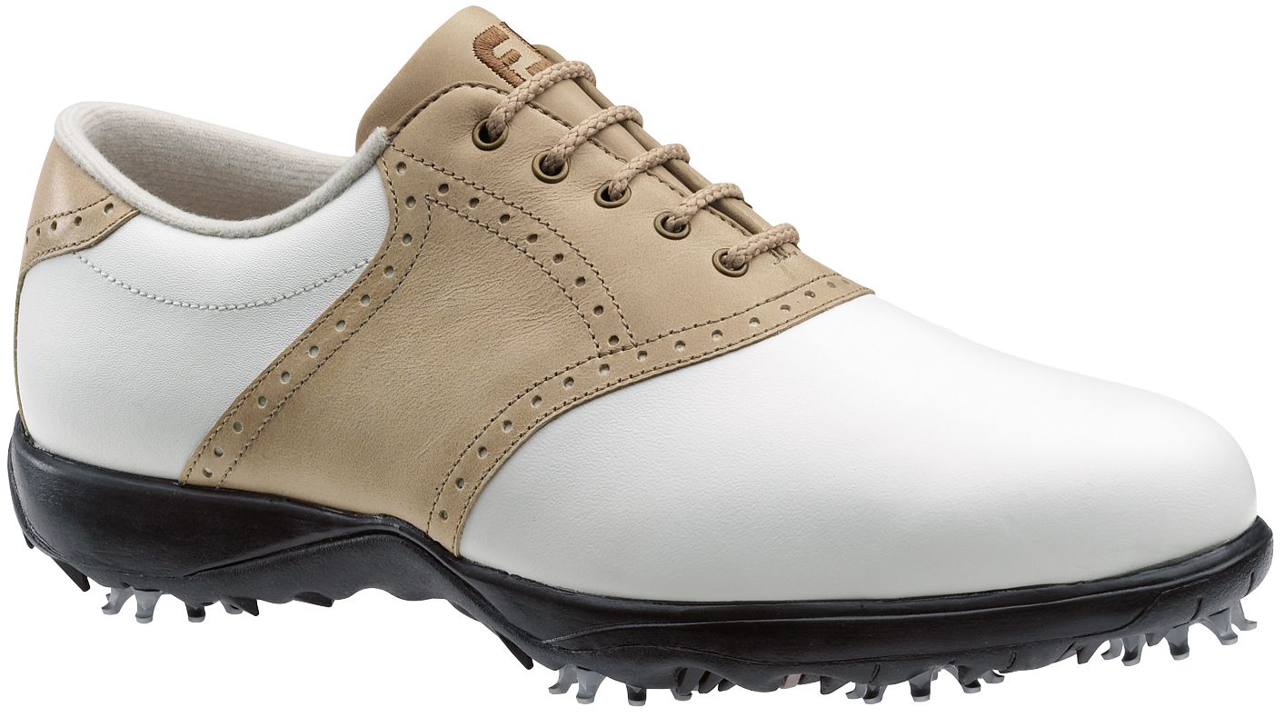 FootJoy Women's FJ Summer Series Golf Shoe - White/Tan