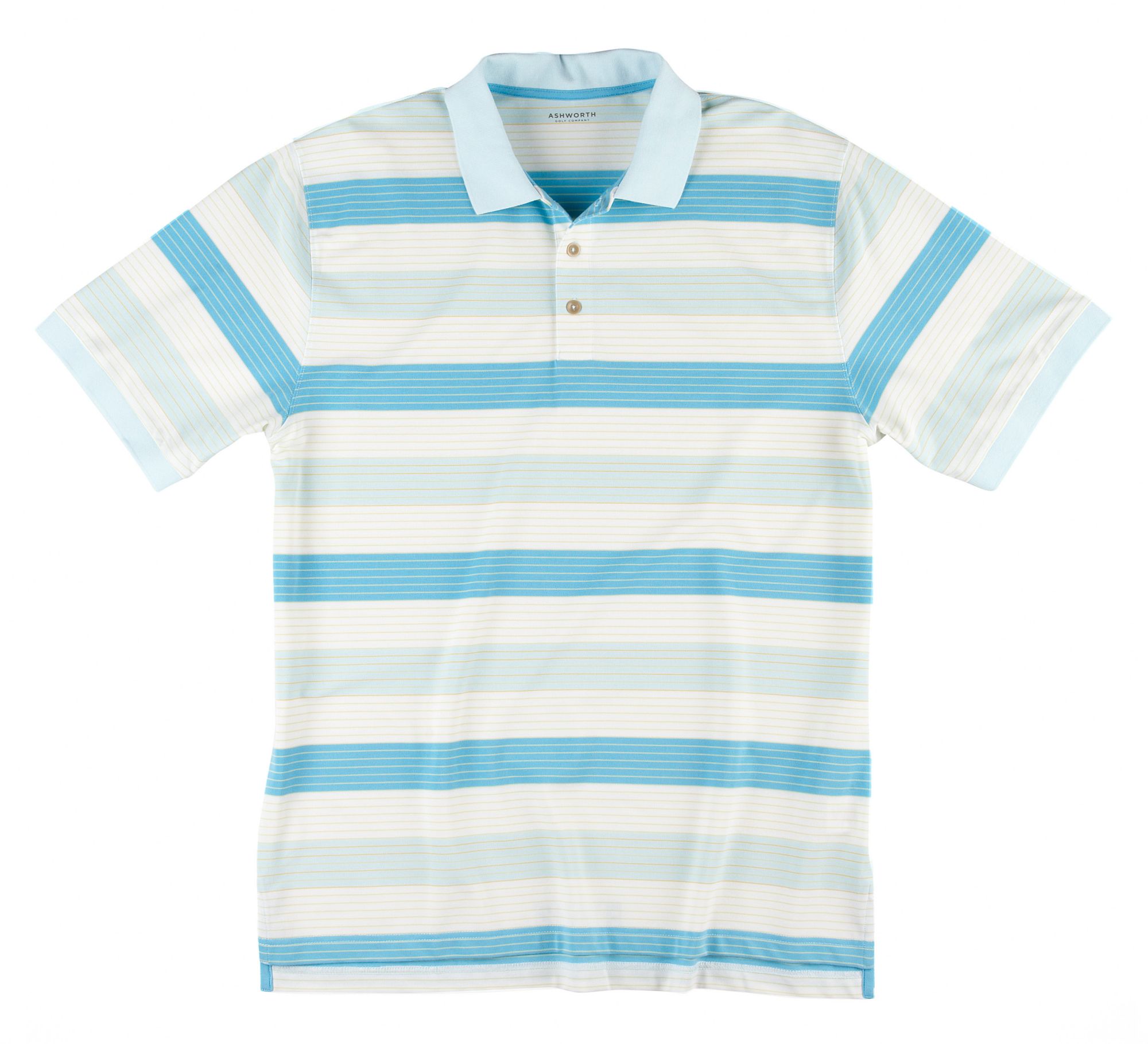 Ashworth Men's South Stripe Polo