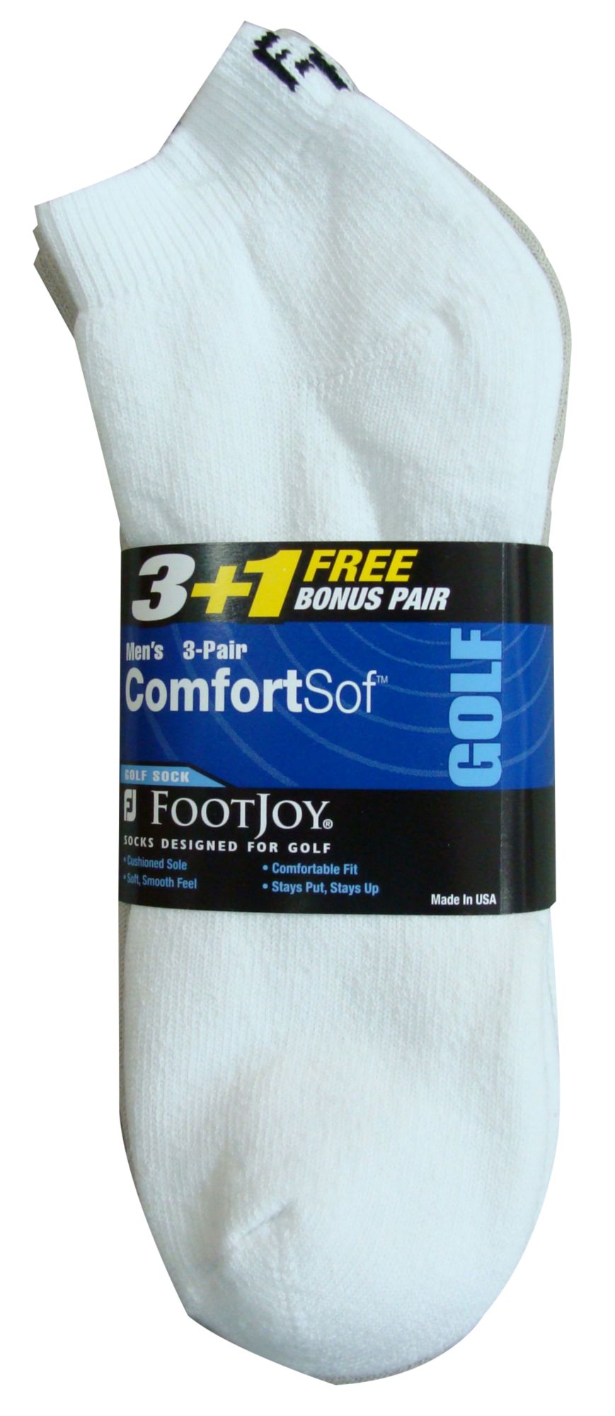 FootJoy Men's Sport 3 + 1 Assorted Socks