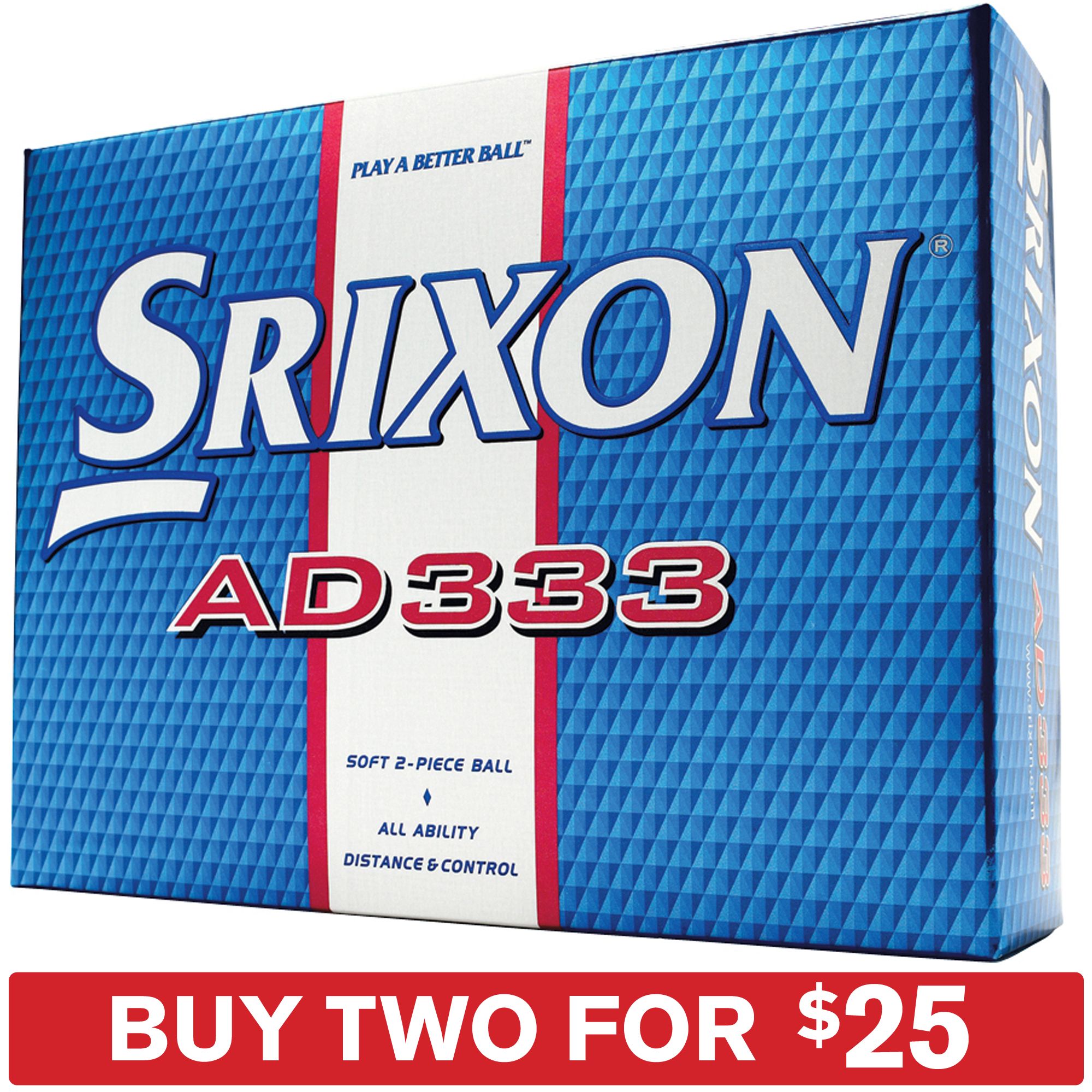 Srixon AD333 Golf Ball - 2010