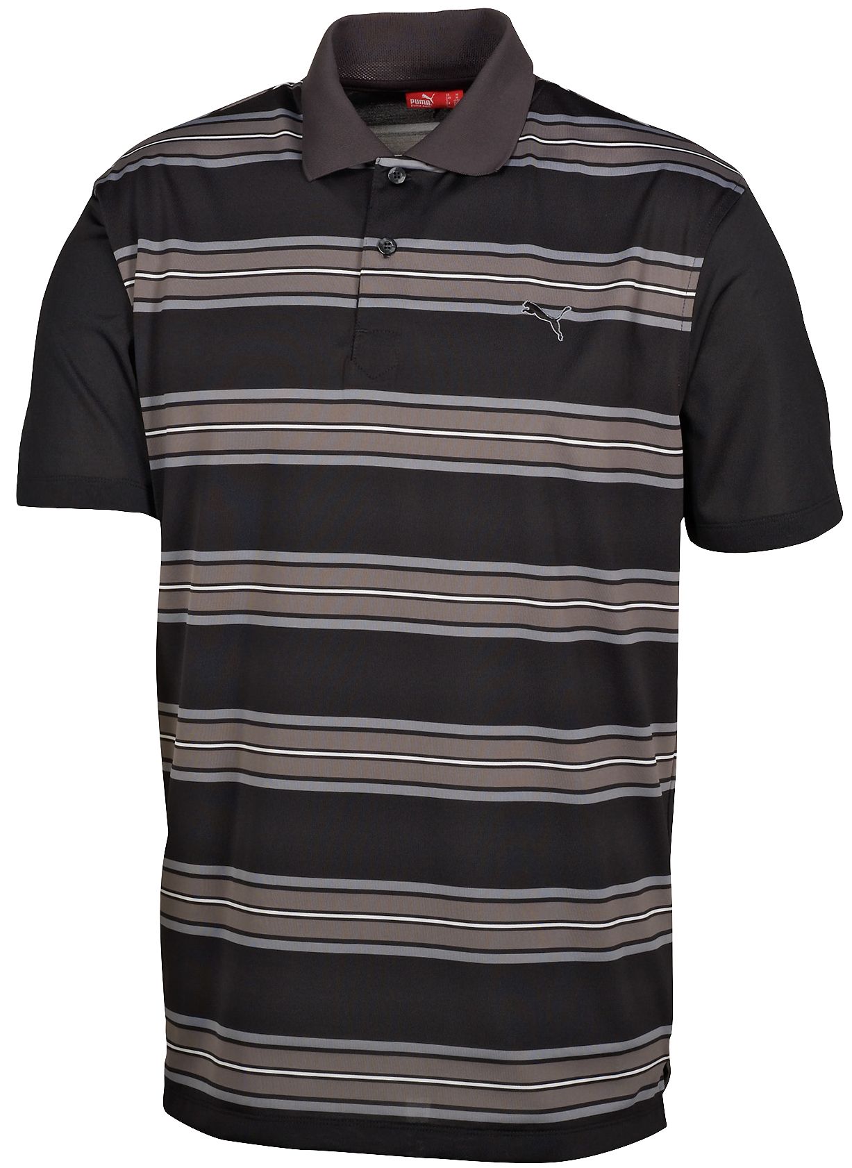 PUMA Men's Striped Polo