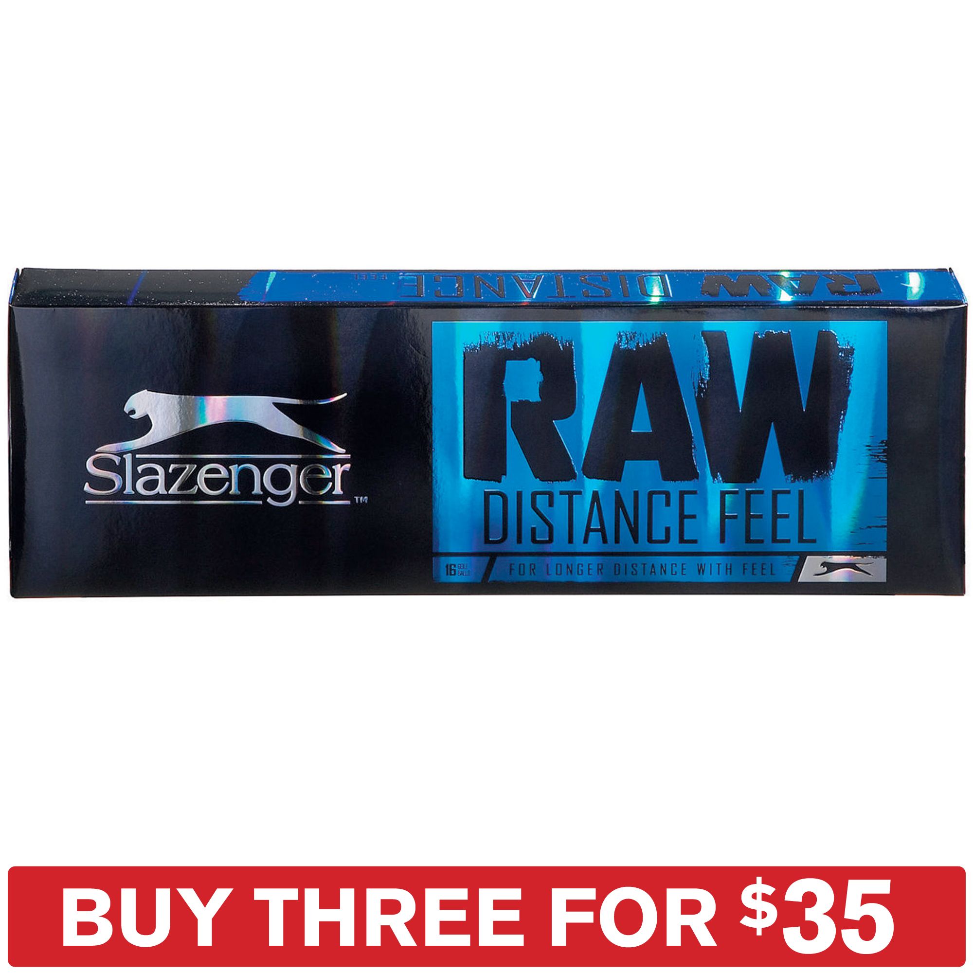 Slazenger Raw Distance Feel Golf Balls