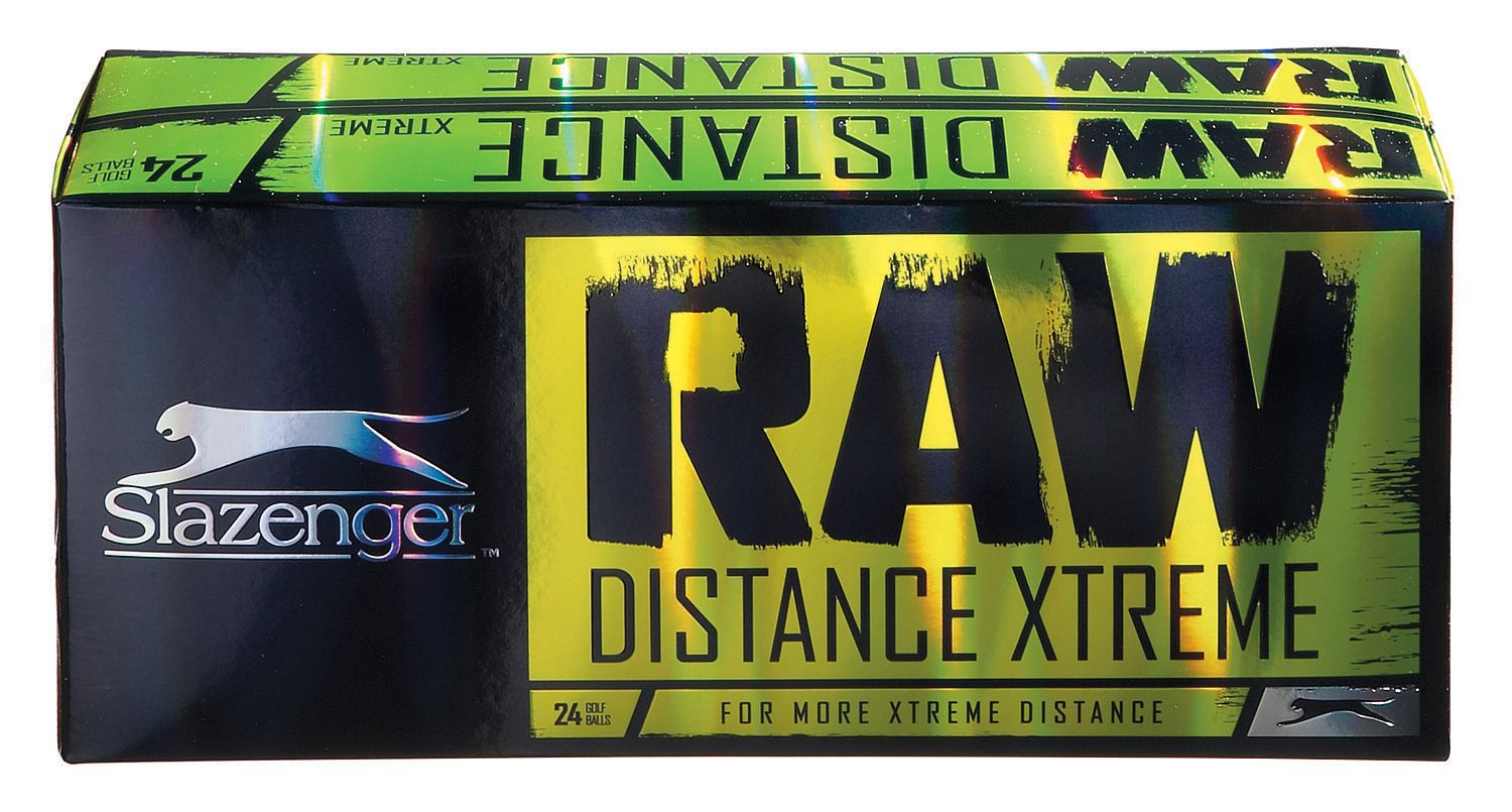 Slazenger RAW Distance Xtreme Golf Balls 2009 - 24 pack