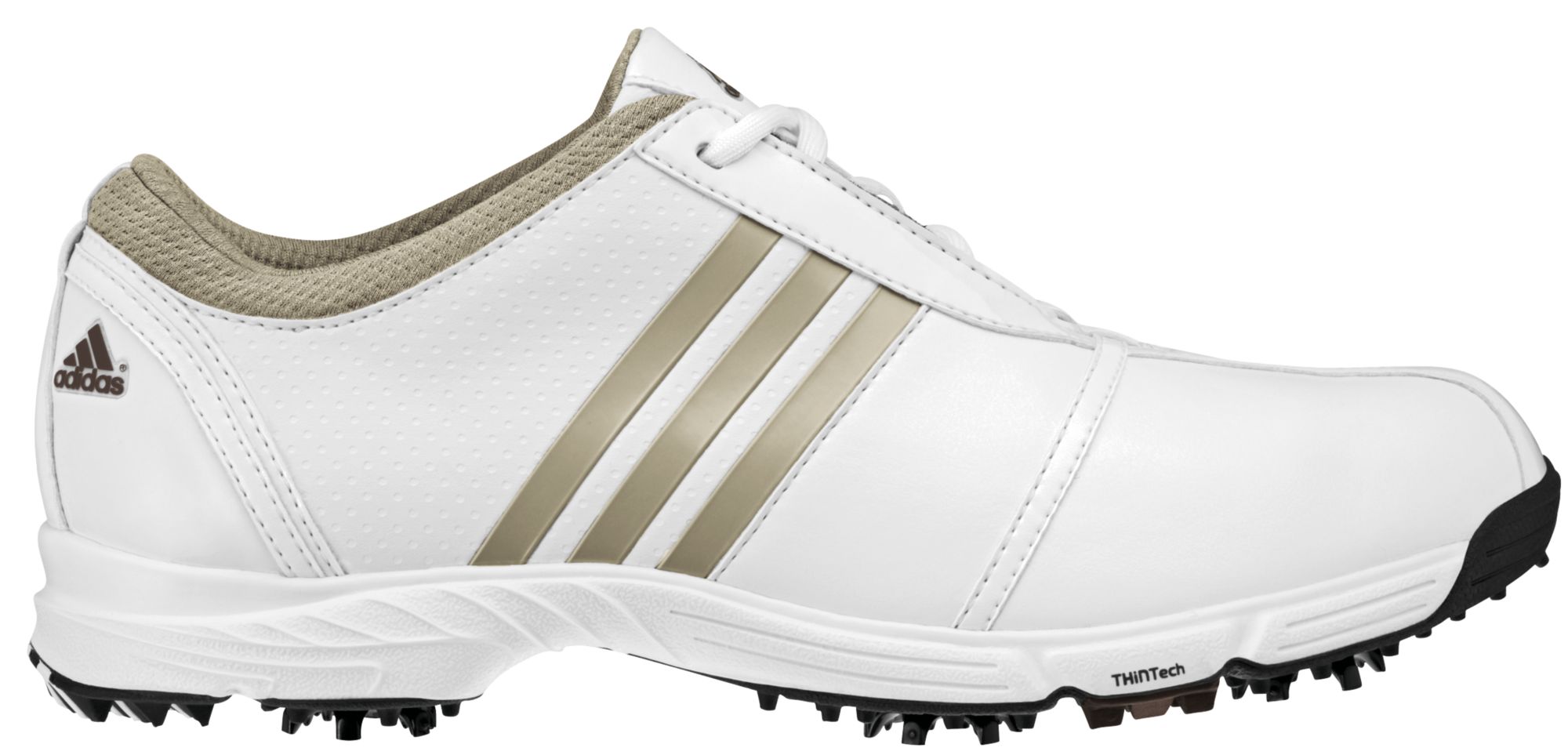 adidas Women's Tech Response 3.0 Golf Shoe - White/Tactile Brown
