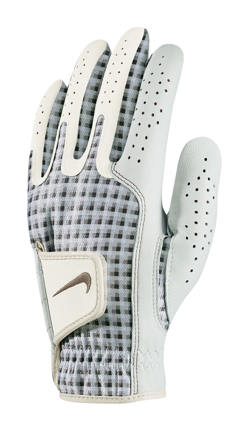 Nike Women's Tech Xtreme Golf Glove - Left Hand (White/Taupe)