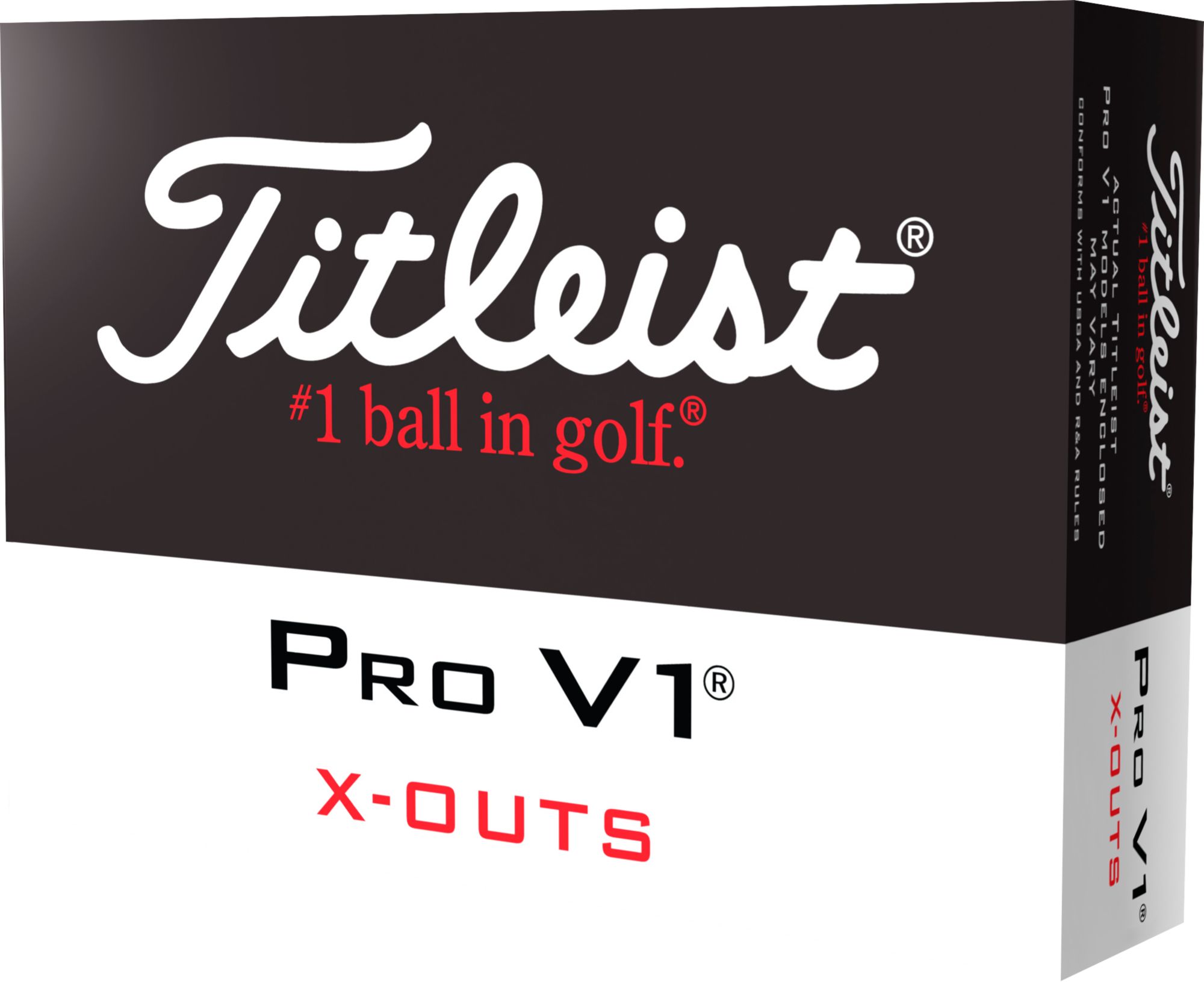 Titleist Pro V1 X-Out Golf Balls - 12 pack